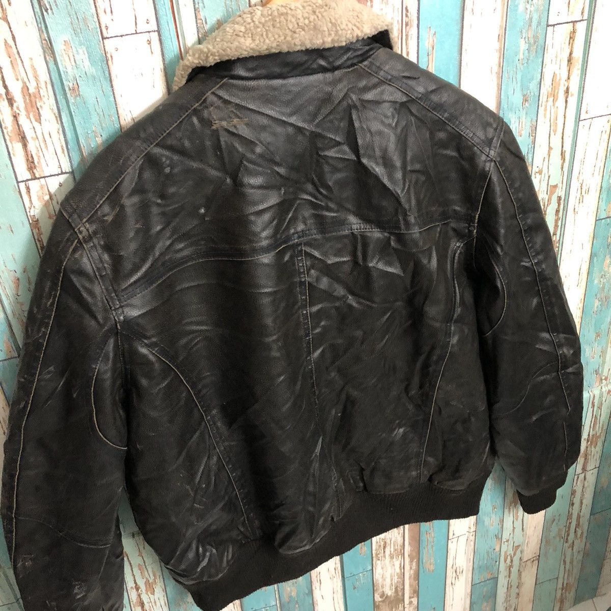 Levi's × Levi's Vintage Clothing 🔥Rare Levi’s Furr Bomber Jacket Size US XL / EU 56 / 4 - 15 Thumbnail