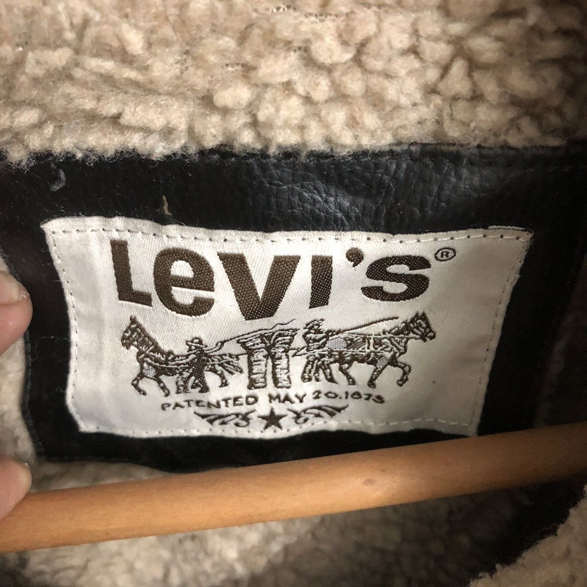 Levi's × Levi's Vintage Clothing 🔥Rare Levi’s Furr Bomber Jacket Size US XL / EU 56 / 4 - 4 Thumbnail