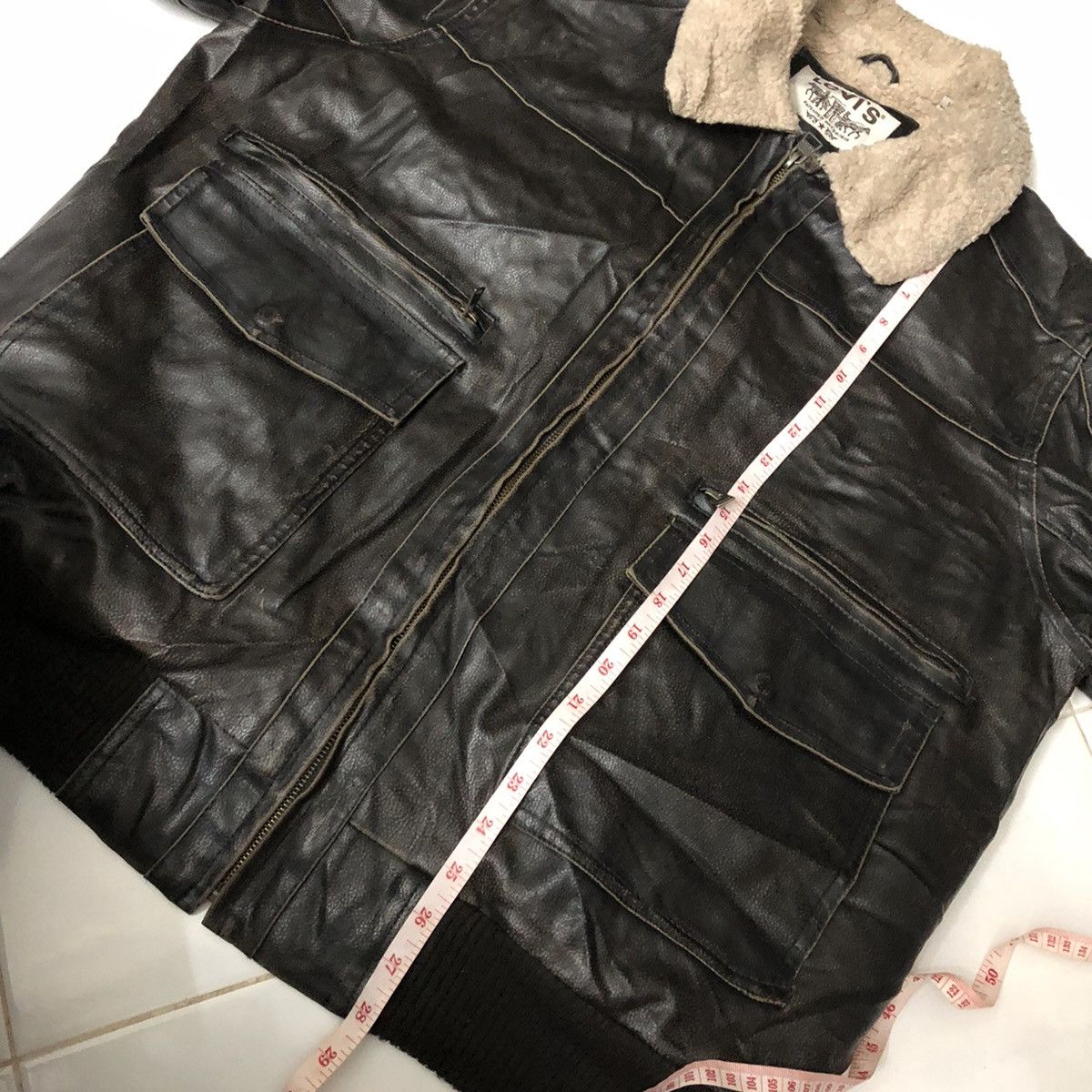 Levi's × Levi's Vintage Clothing 🔥Rare Levi’s Furr Bomber Jacket Size US XL / EU 56 / 4 - 19 Thumbnail
