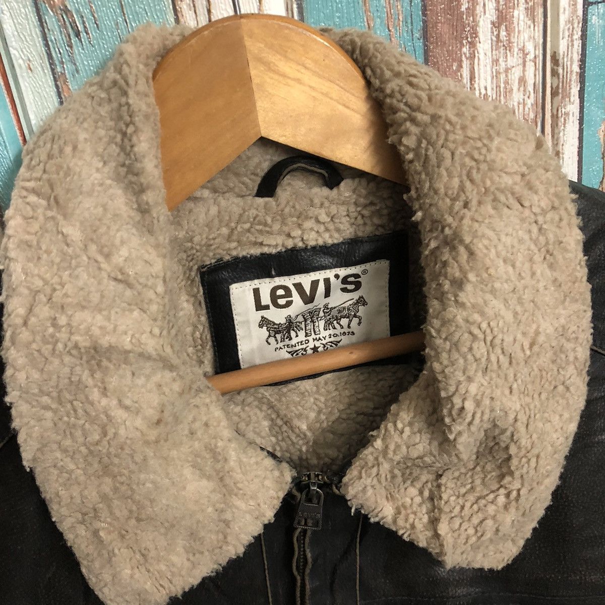 Levi's × Levi's Vintage Clothing 🔥Rare Levi’s Furr Bomber Jacket Size US XL / EU 56 / 4 - 3 Thumbnail