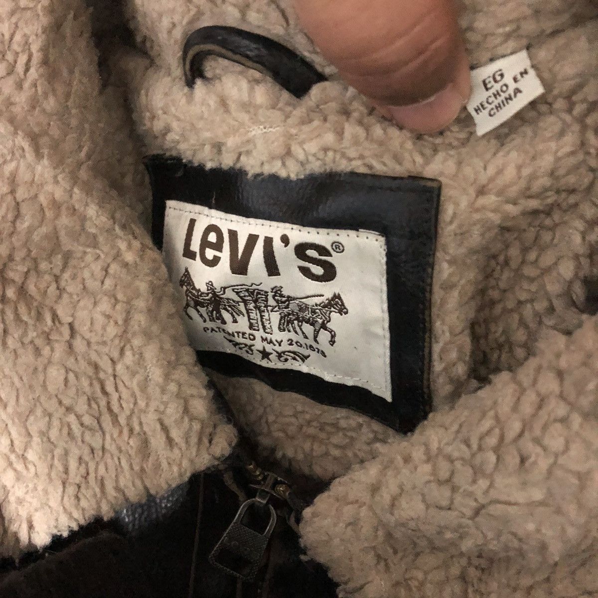 Levi's × Levi's Vintage Clothing 🔥Rare Levi’s Furr Bomber Jacket Size US XL / EU 56 / 4 - 20 Thumbnail
