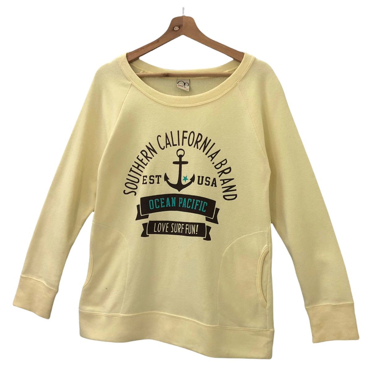 Ocean Pacific Vintage Ocean Pacific Surf Crewneck Sweatshirt Size M Size US M / EU 48-50 / 2 - 3 Thumbnail