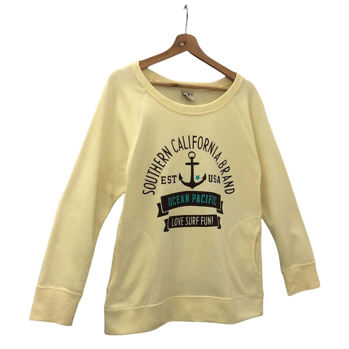 Ocean Pacific Vintage Ocean Pacific Surf Crewneck Sweatshirt Size M Size US M / EU 48-50 / 2 - 2 Thumbnail