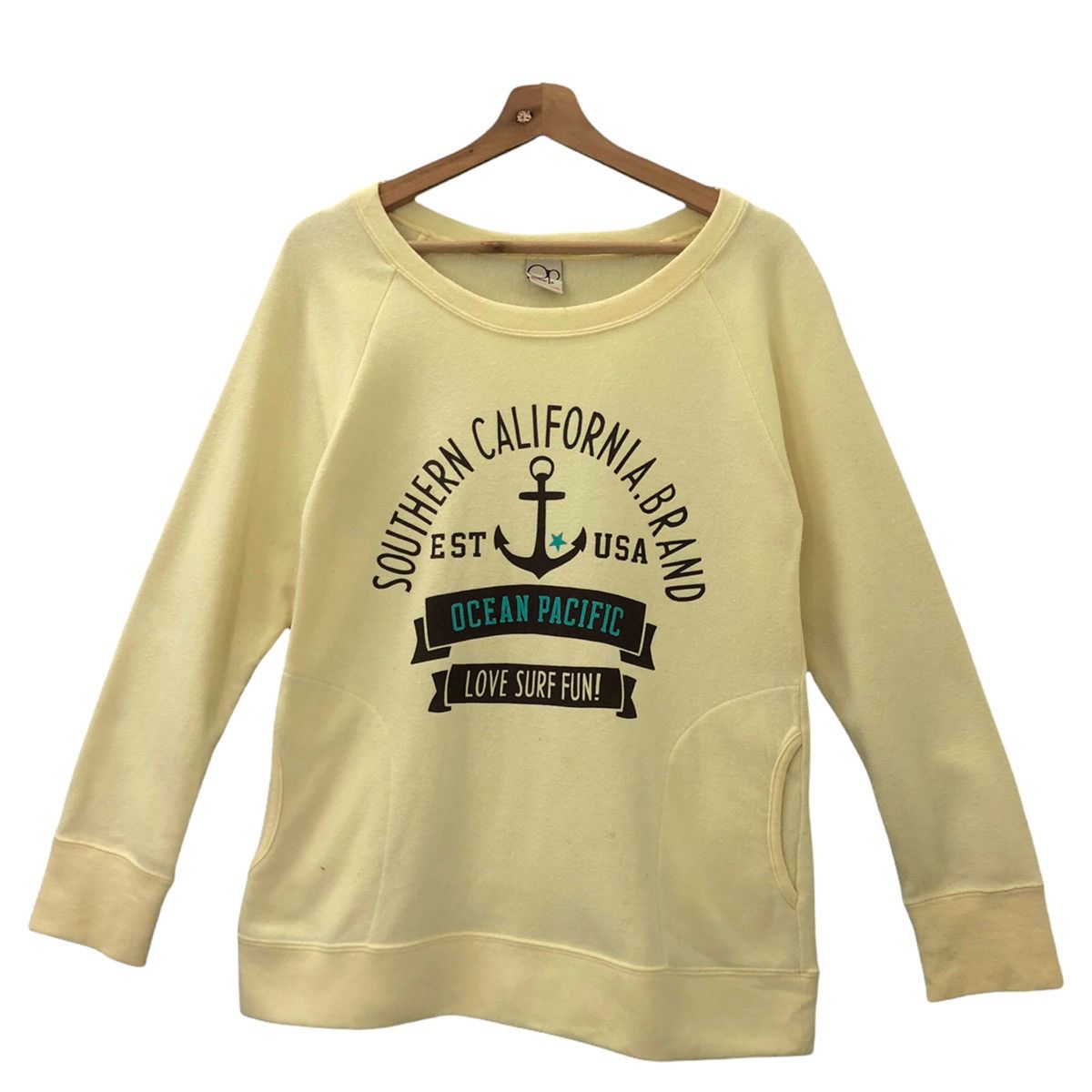 Ocean Pacific Vintage Ocean Pacific Surf Crewneck Sweatshirt Size M Size US M / EU 48-50 / 2 - 1 Thumbnail