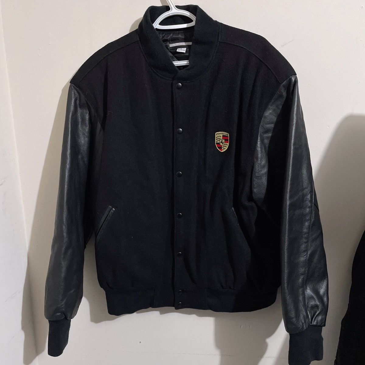 Porsche letterman jacket best sale