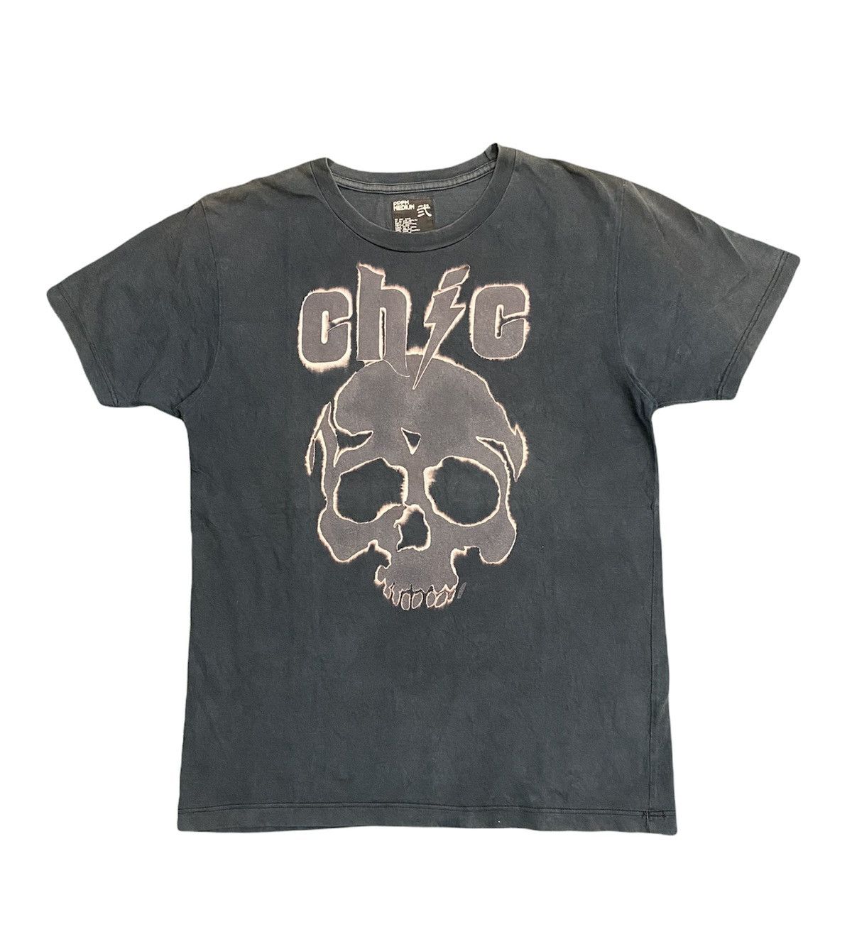 Japanese Brand × PPFM × Vintage Vintage PPFM Skull Chic Tee 