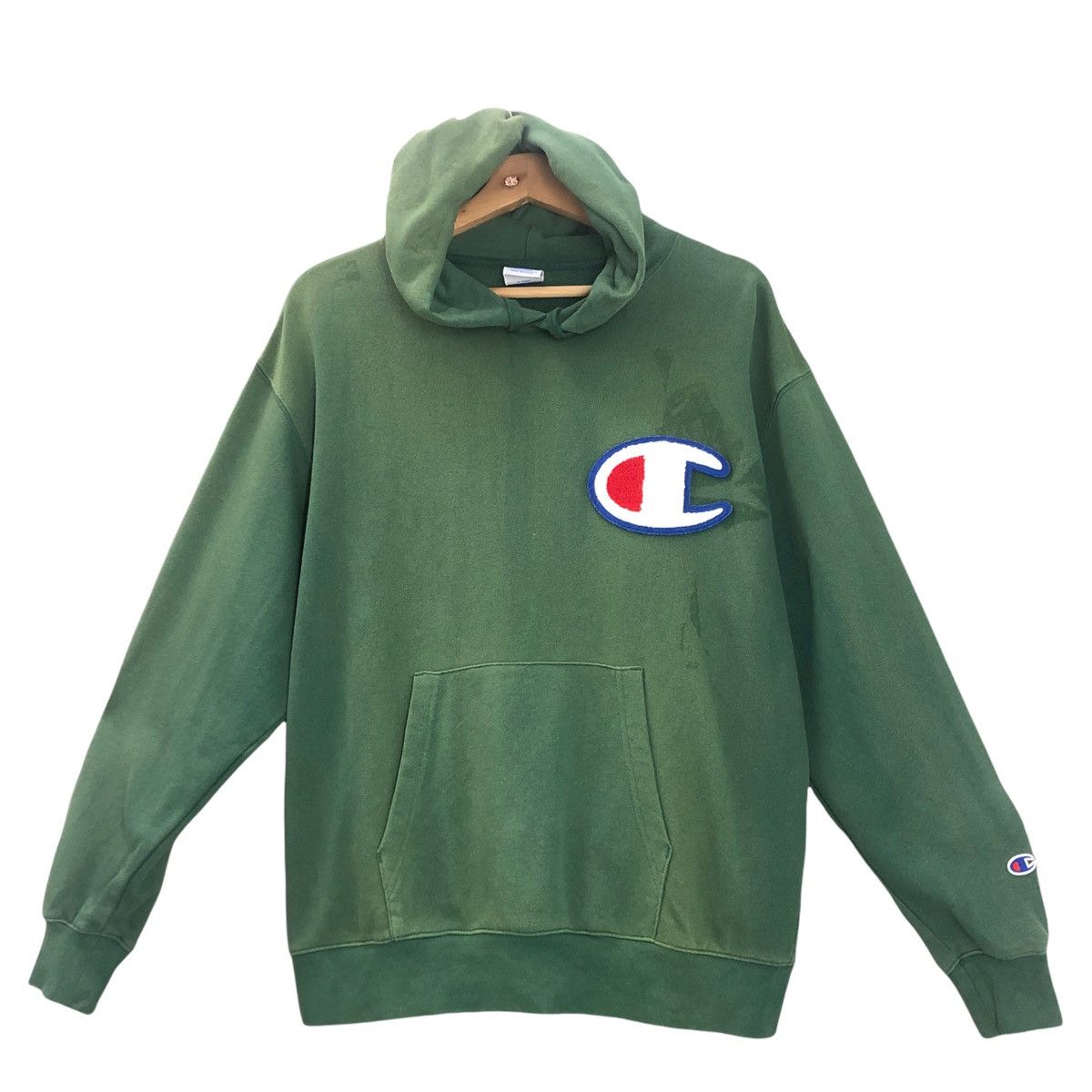 Champion FADED!! Vintage 90s Champion Crewneck Sweater Size M Size US M / EU 48-50 / 2 - 1 Thumbnail