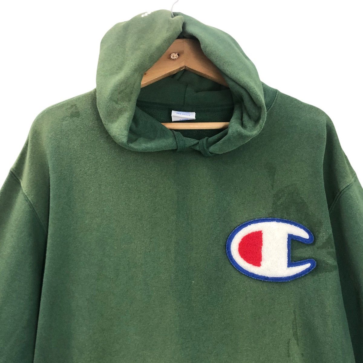 Champion FADED!! Vintage 90s Champion Crewneck Sweater Size M Size US M / EU 48-50 / 2 - 2 Thumbnail