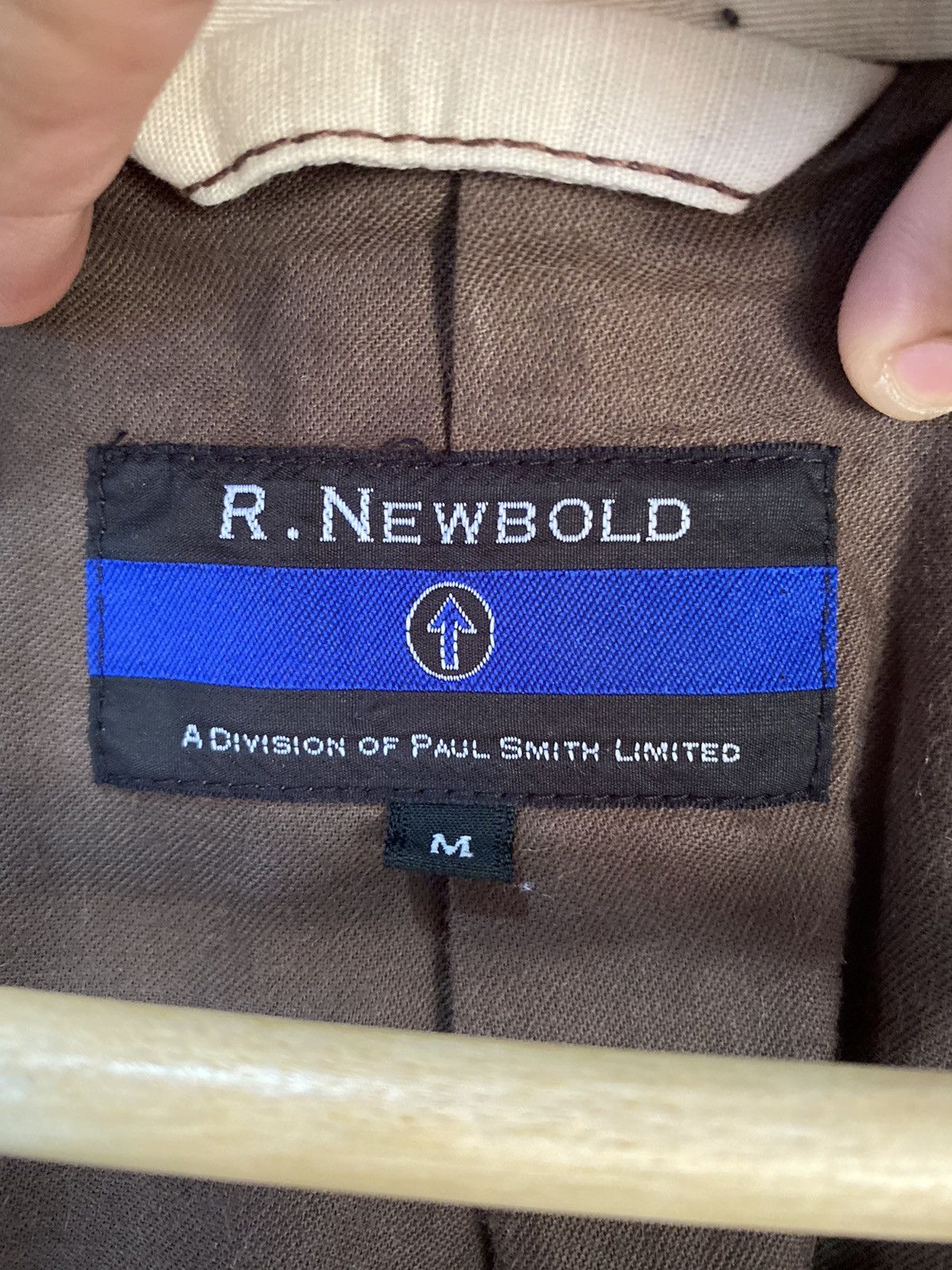 Paul Smith × R.Newbold × Vintage R.NEWBOLD RECONSTRUCT BLAZER COAT JACKET Size US M / EU 48-50 / 2 - 8 Thumbnail