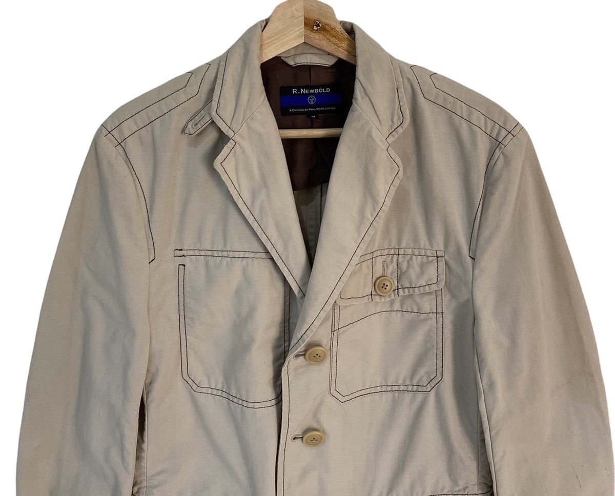 Paul Smith × R.Newbold × Vintage R.NEWBOLD RECONSTRUCT BLAZER COAT JACKET Size US M / EU 48-50 / 2 - 3 Thumbnail
