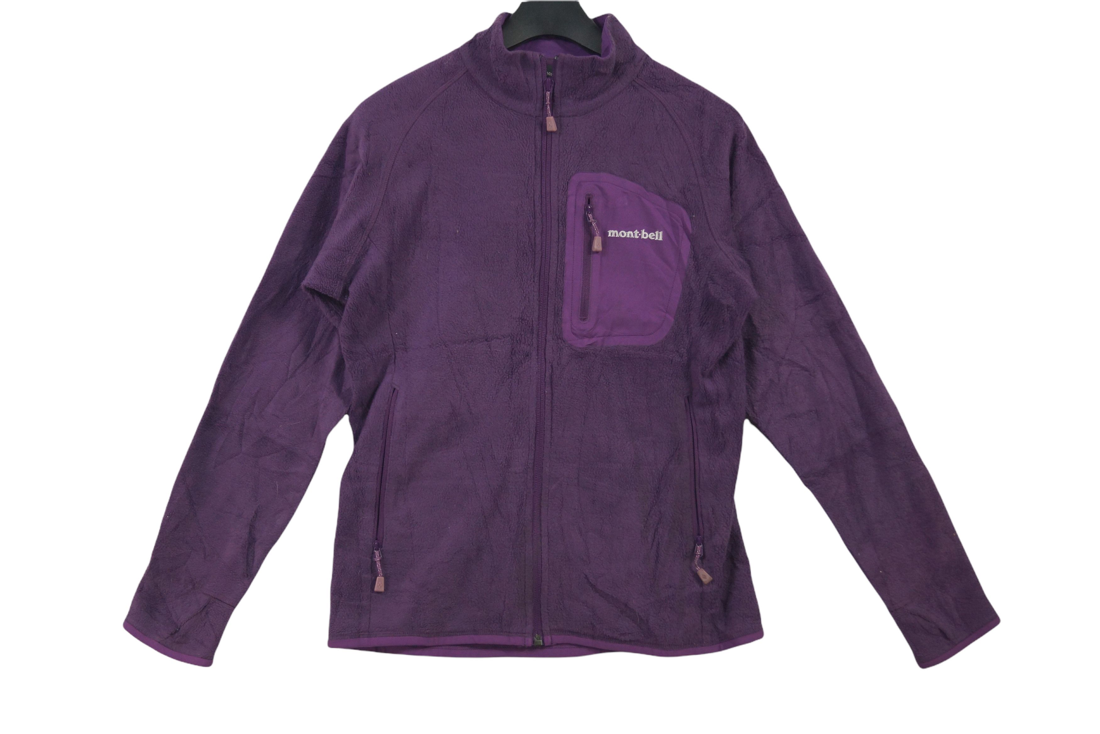 Montbell Rare!! Sweaters Zipper Montbell Spellout Size US M / EU 48-50 / 2 - 1 Thumbnail