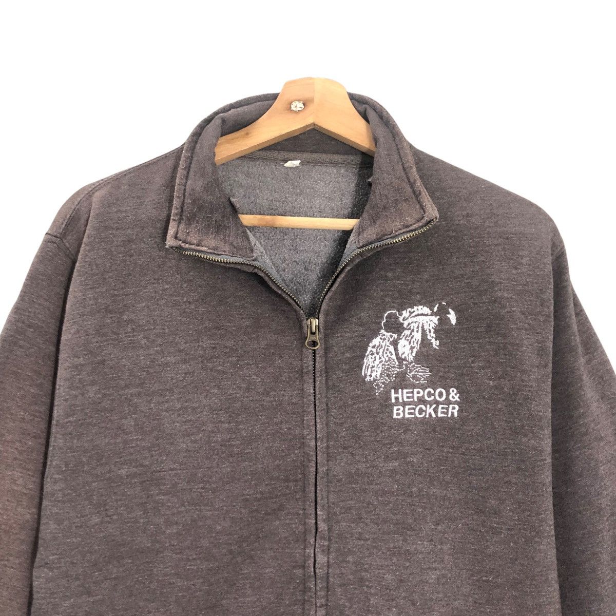 Japanese Brand Hepco & Becker Zipper Sweater Size M Size US M / EU 48-50 / 2 - 3 Thumbnail