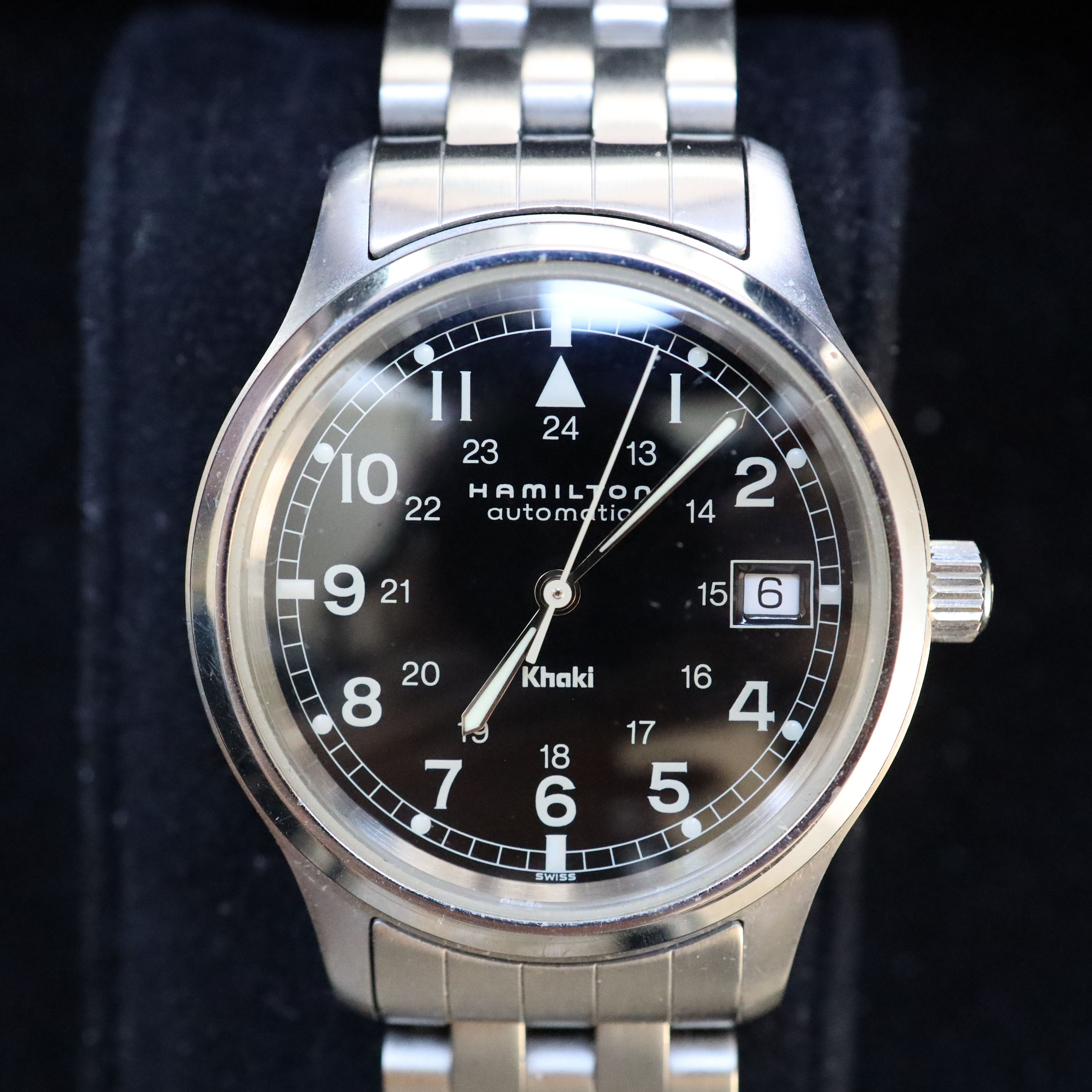 WTS] Hamilton Khaki 9721b with original bracelet, serviced