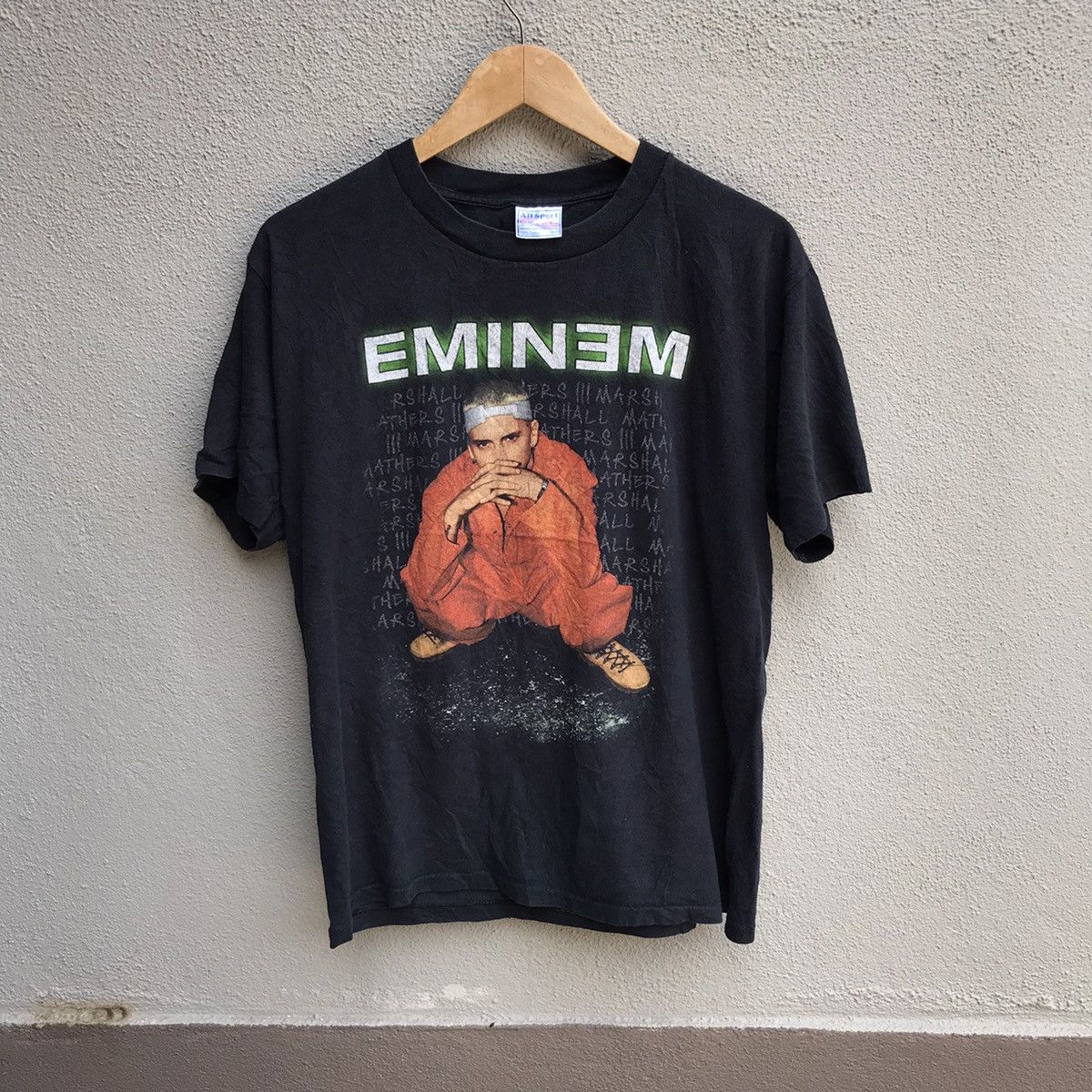 Rap Tees Vintage EMINEM rap tee criminal tour rare Size US M / EU 48-50 / 2 - 1 Thumbnail