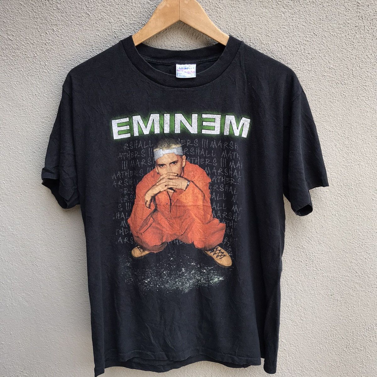 Rap Tees Vintage EMINEM rap tee criminal tour rare Size US M / EU 48-50 / 2 - 2 Thumbnail