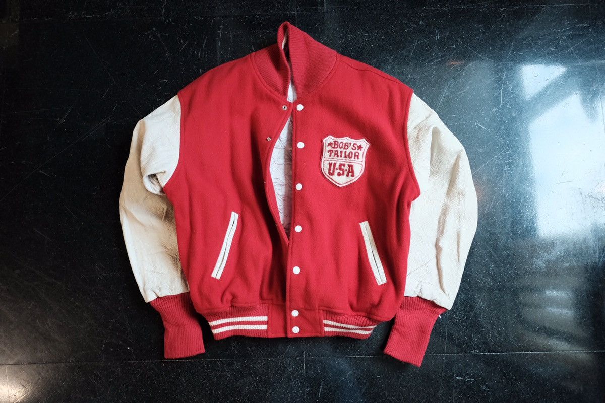 Vintage Bob’s Tailor Varsity Jacket, Letterman Jacket (size L) Grailed