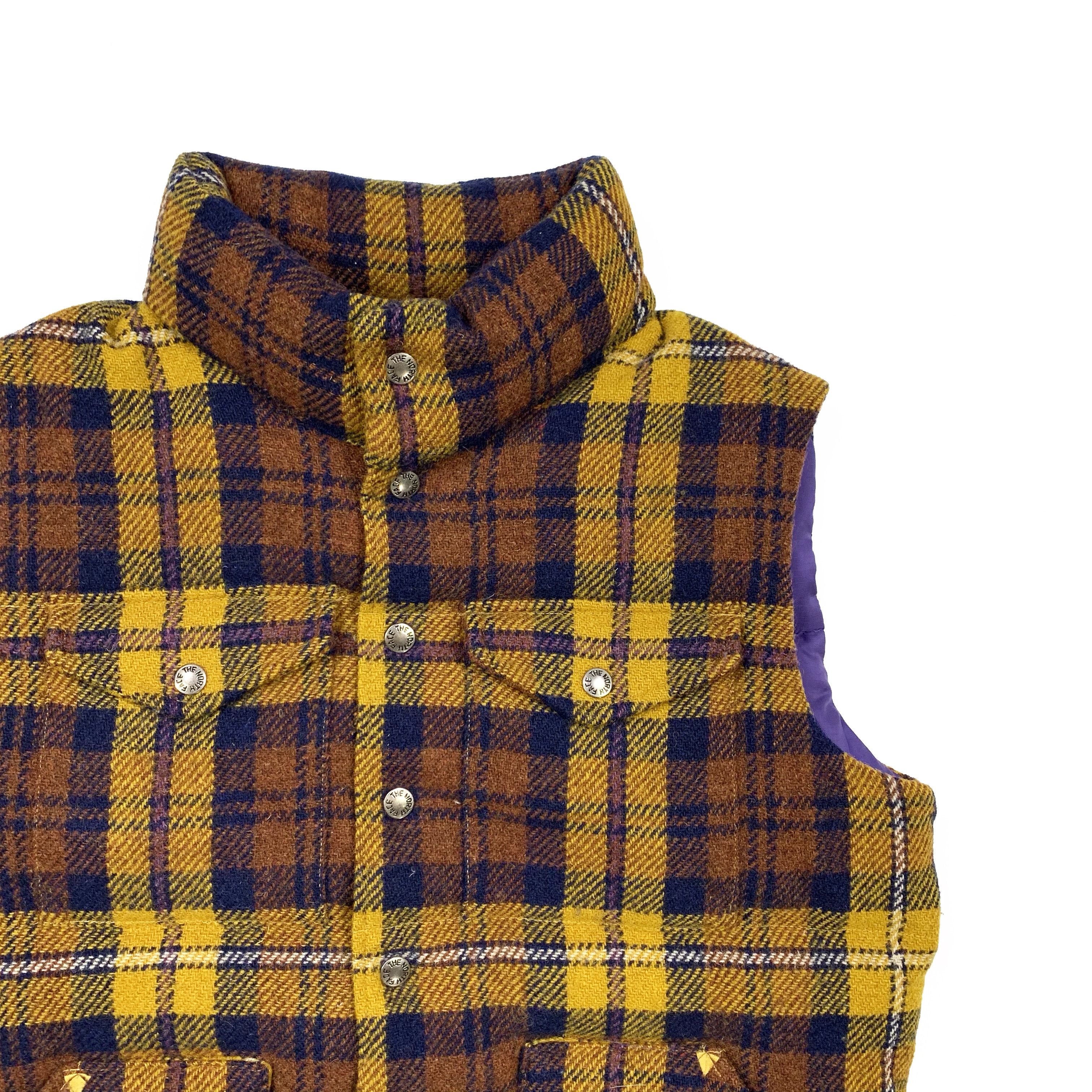 Nanamica × The North Face × The North Face Purple Label Harris Tweed Plaid Down Vest (Purple Label) Size US L / EU 52-54 / 3 - 2 Thumbnail