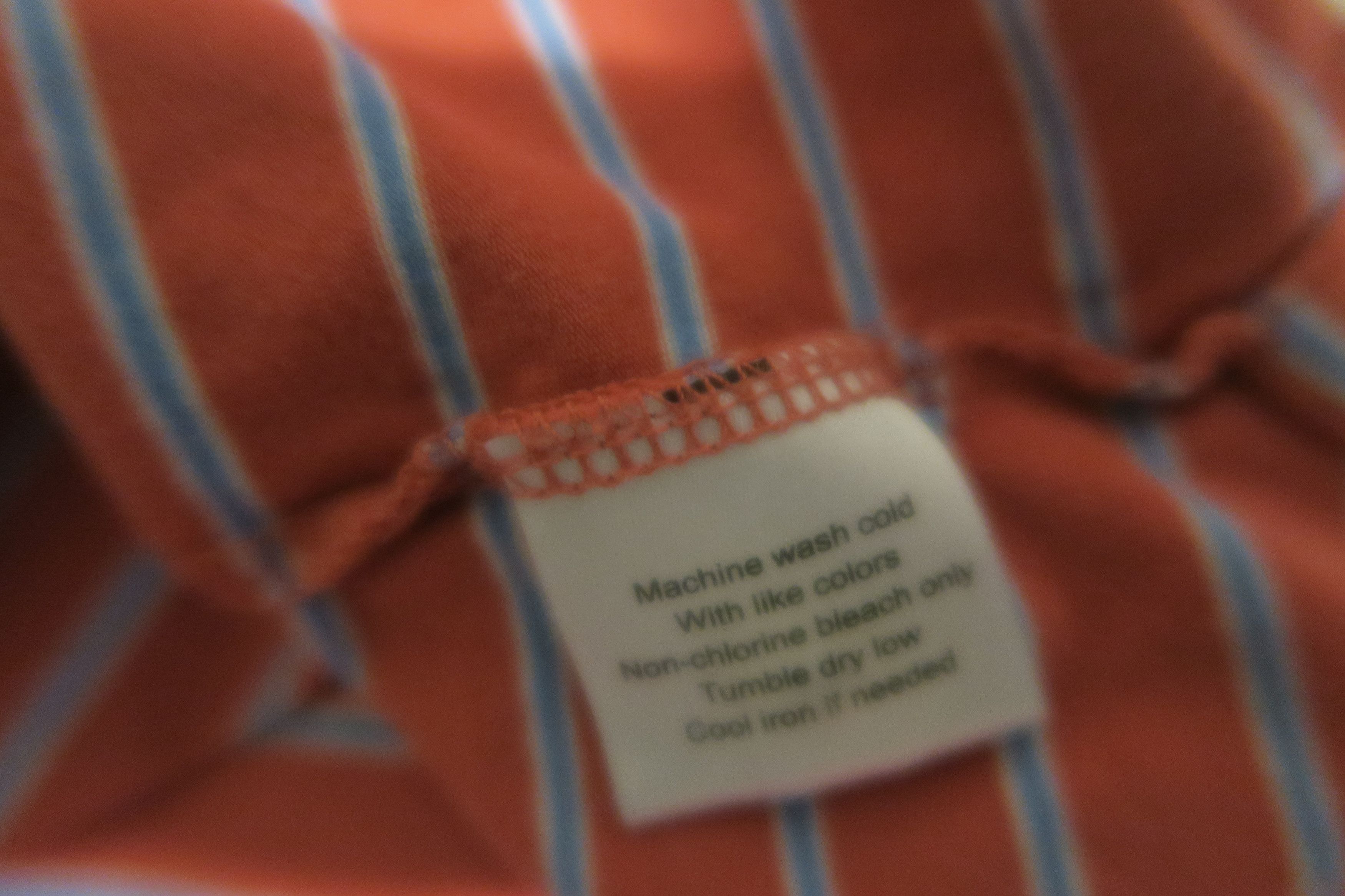 Peter Millar Peter Millar Cape Red Indiana Seaside Wash Stripe Polo Size US L / EU 52-54 / 3 - 4 Thumbnail