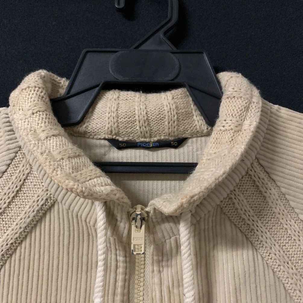 Vintage 80’s Vintage Dionier Knit Zip Ups Sweater Jacket Size US M / EU 48-50 / 2 - 8 Thumbnail
