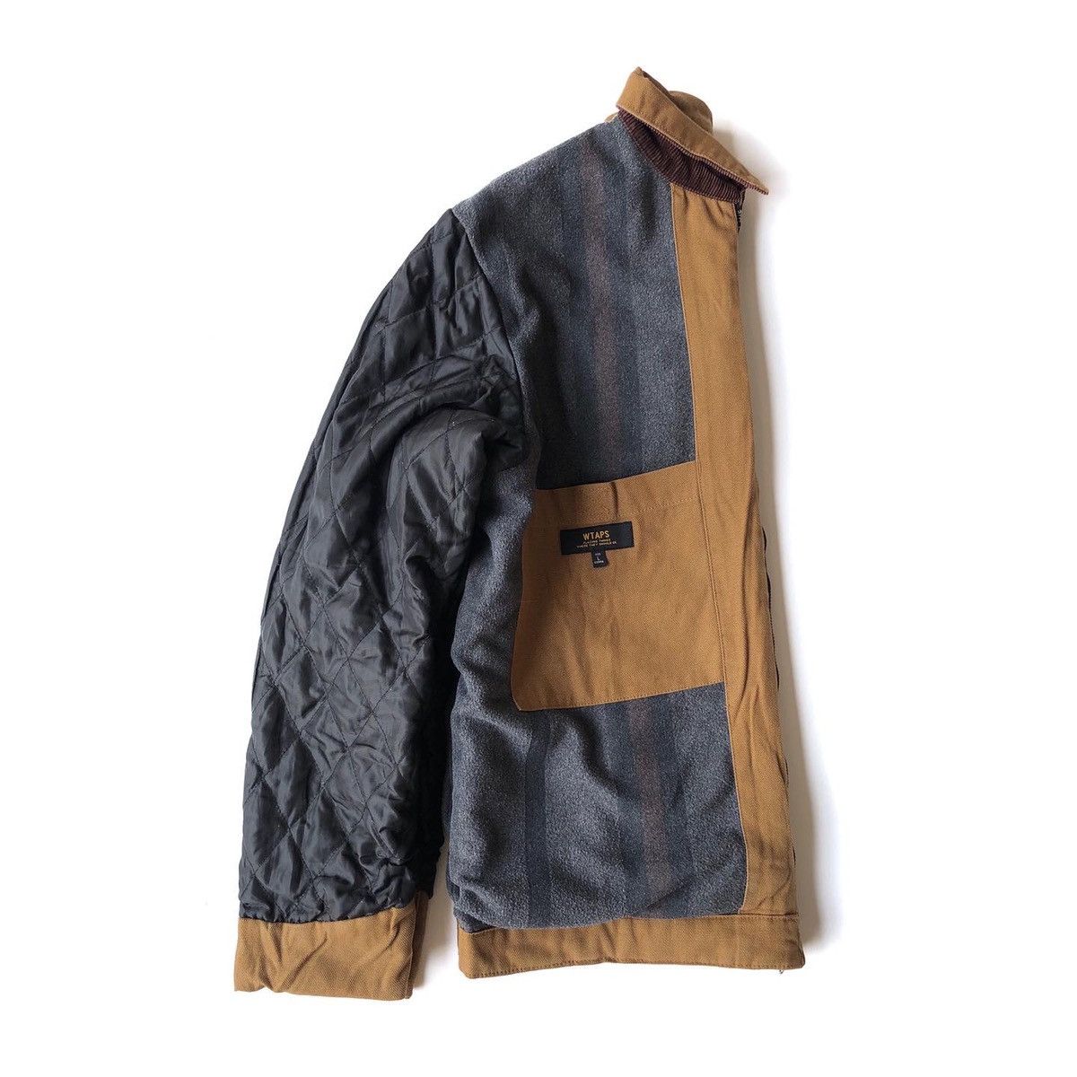 Carhartt WIP x Wtaps Detroit Jacket, hard denim outer fabric Carhartt WIP x Wtaps Detroit Jacket, hard denim outer fabric