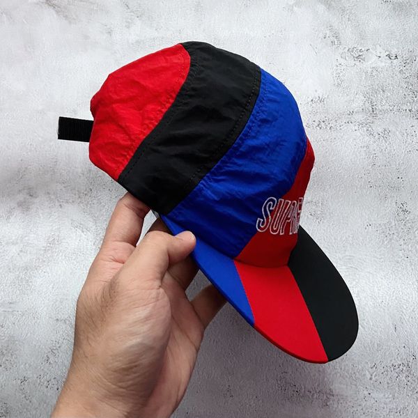 Supreme Supreme Diagonal Stripe Nylon Hat | Grailed