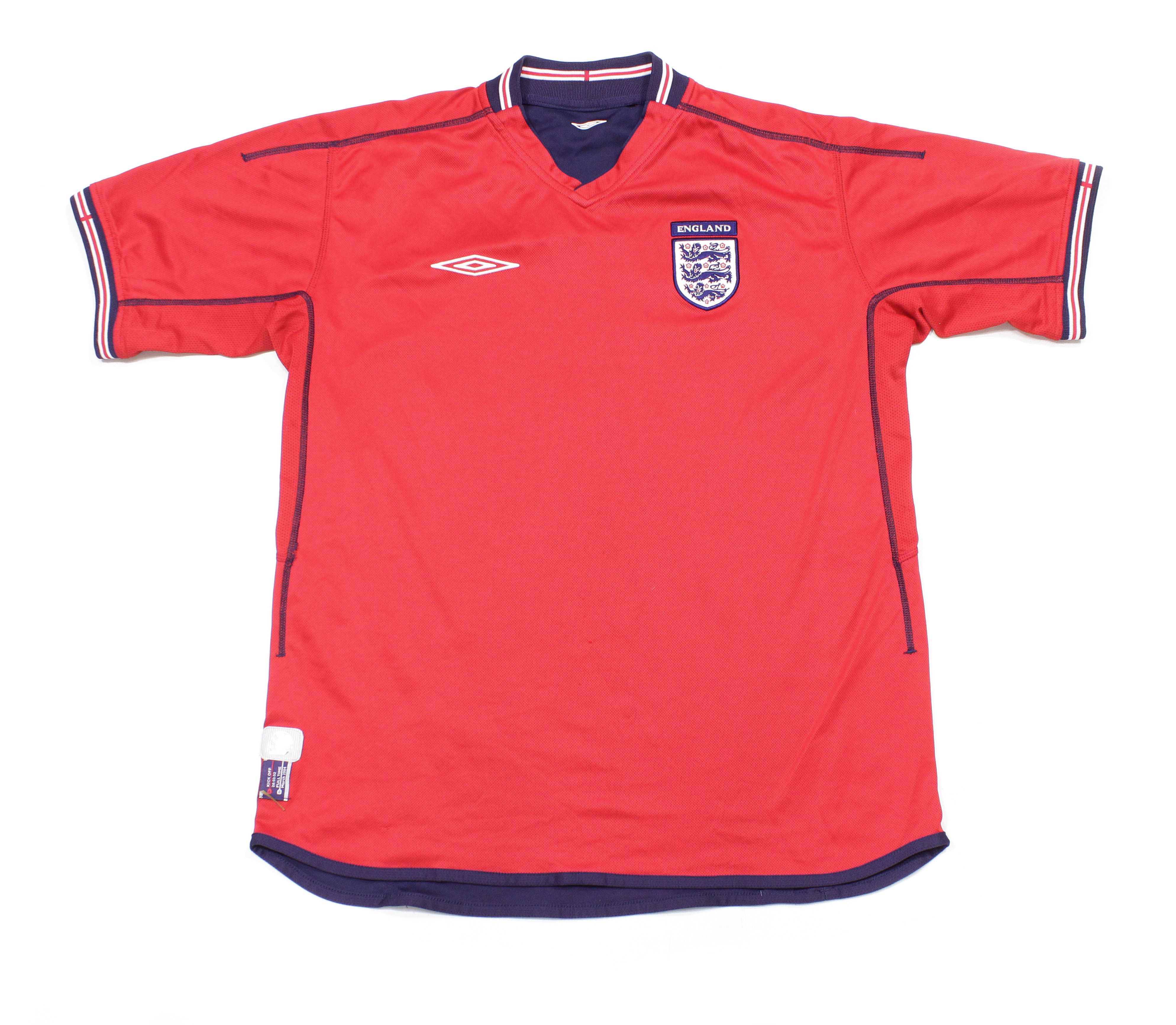 Umbro 2004 England Reversible Sport T-Shirt Vintage Size US XL / EU 56 / 4 - 1 Thumbnail