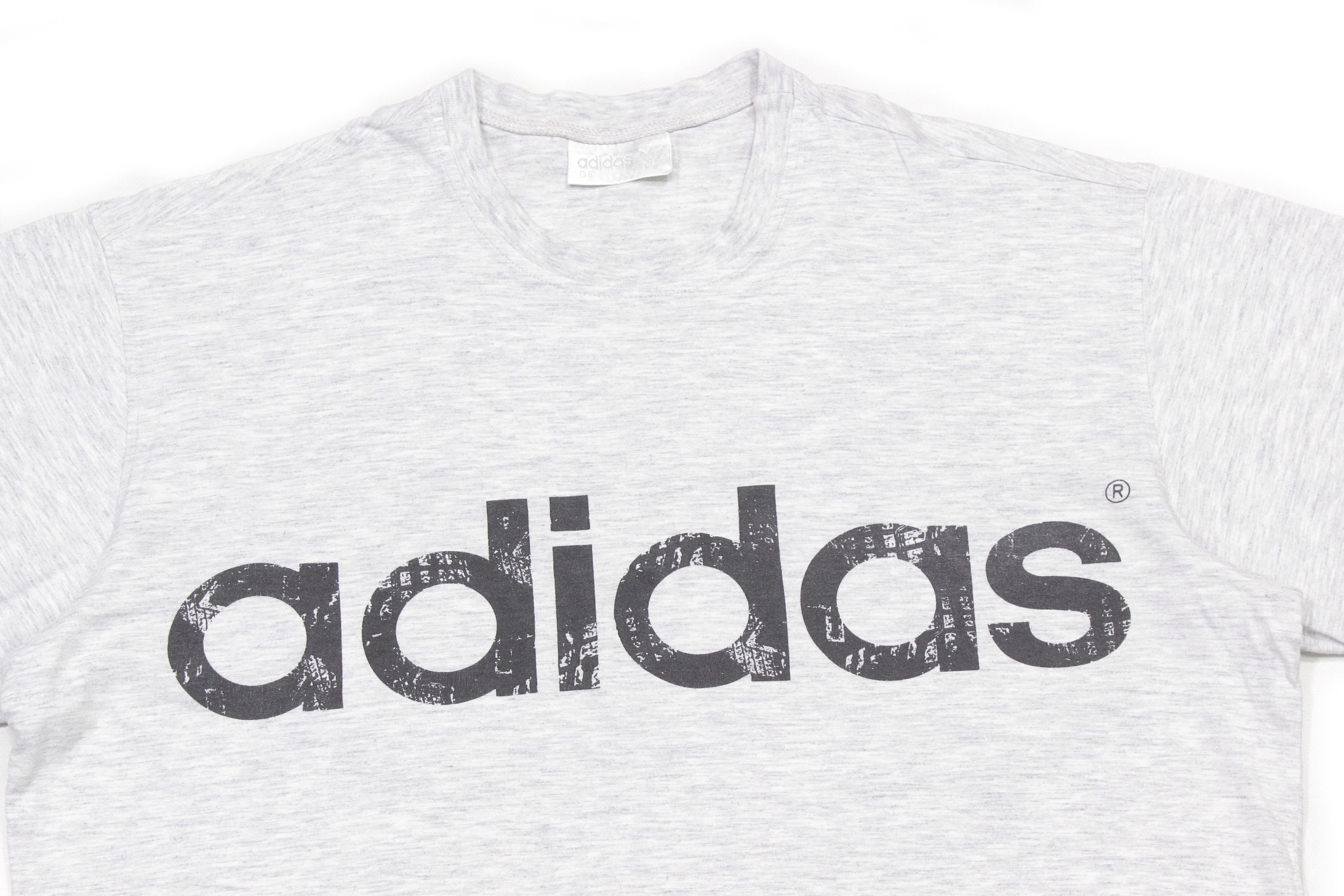 Adidas 90S Big Logo T-Shirt Size US M / EU 48-50 / 2 - 4 Thumbnail