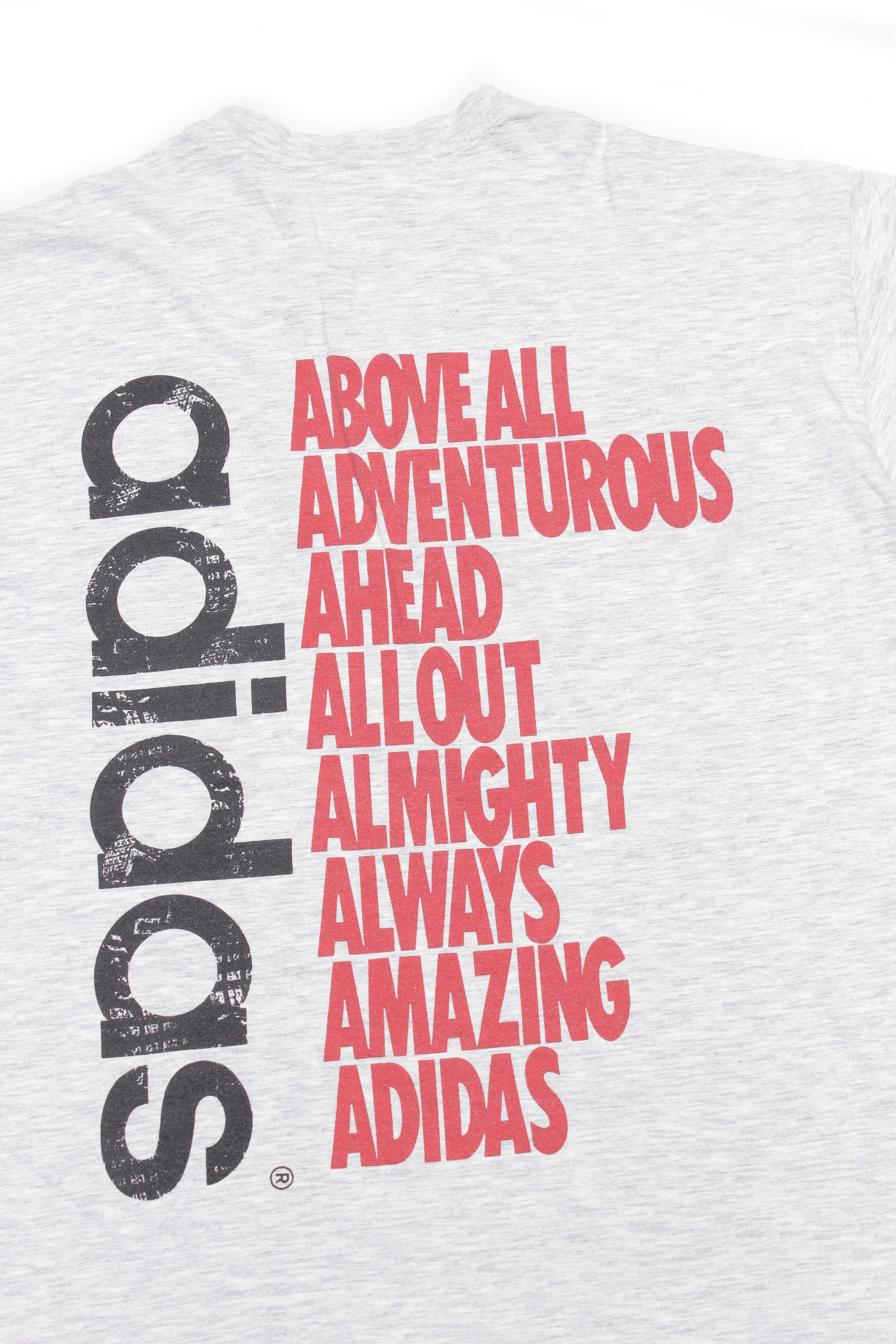 Adidas 90S Big Logo T-Shirt Size US M / EU 48-50 / 2 - 3 Thumbnail