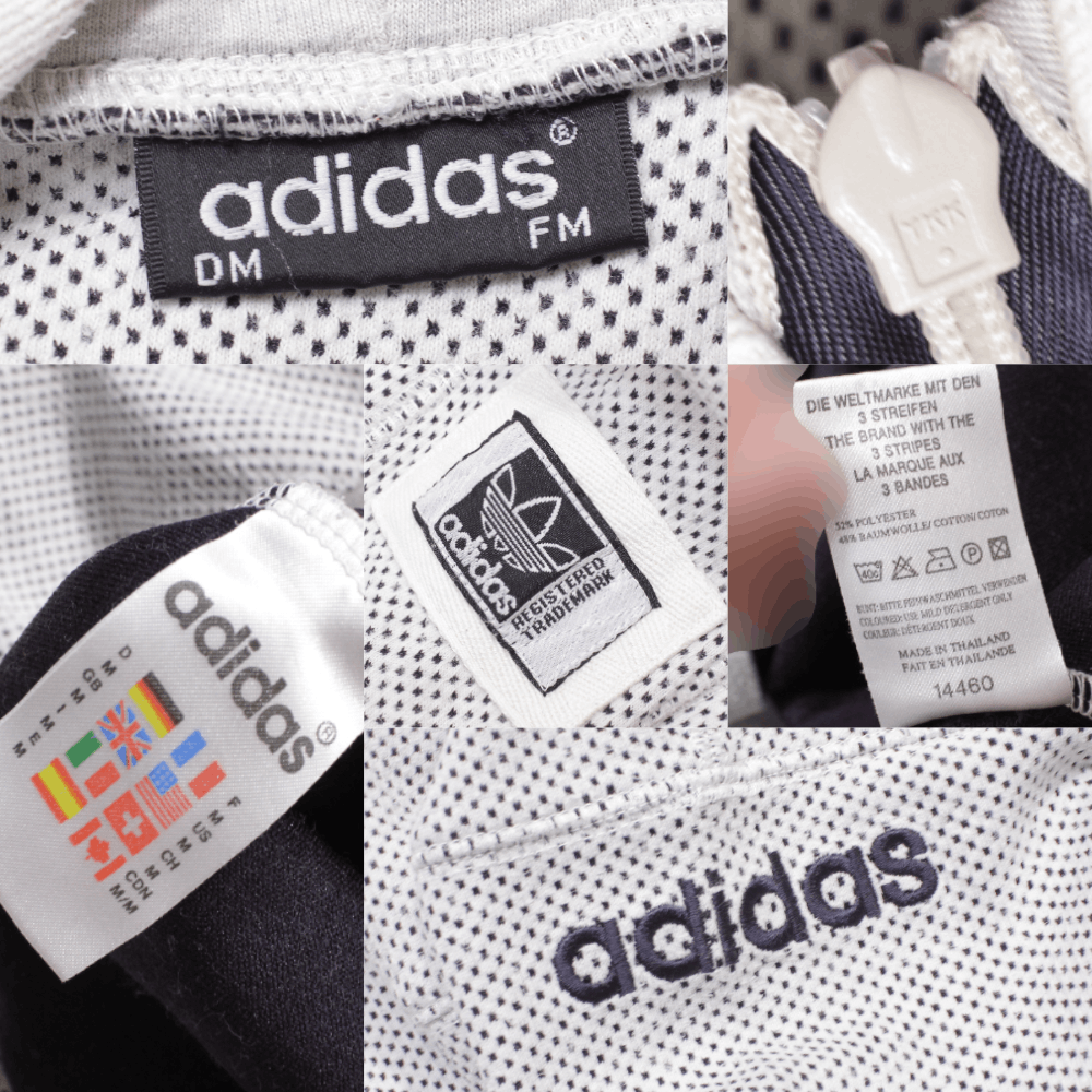 Adidas 90S Logo Textured Hoodie Size US M / EU 48-50 / 2 - 8 Thumbnail