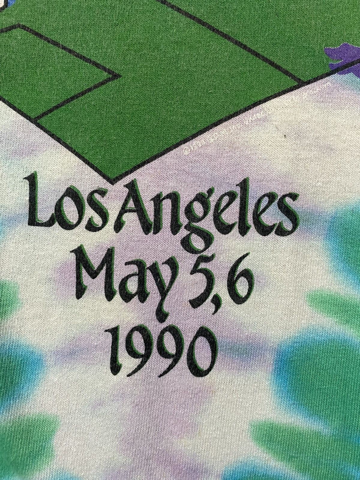 Band Tees 1990 Vintage Tie Dye Grateful Dead Tee Size US XL / EU 56 / 4 - 5 Thumbnail