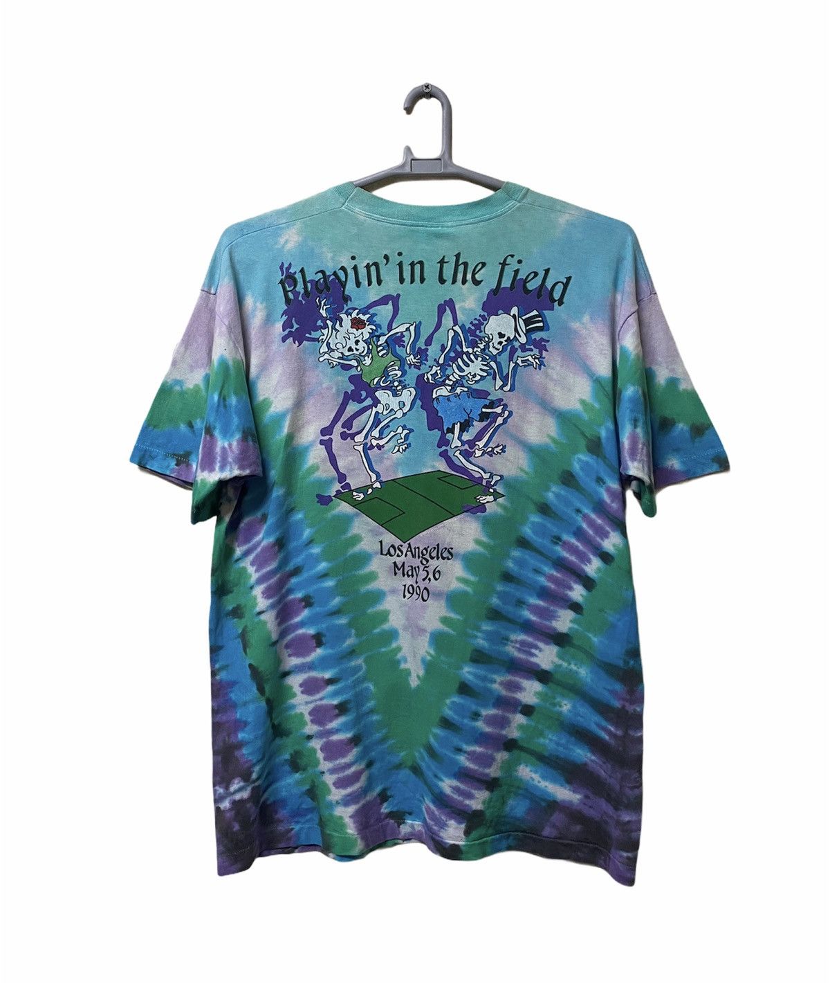 Band Tees 1990 Vintage Tie Dye Grateful Dead Tee Size US XL / EU 56 / 4 - 1 Thumbnail