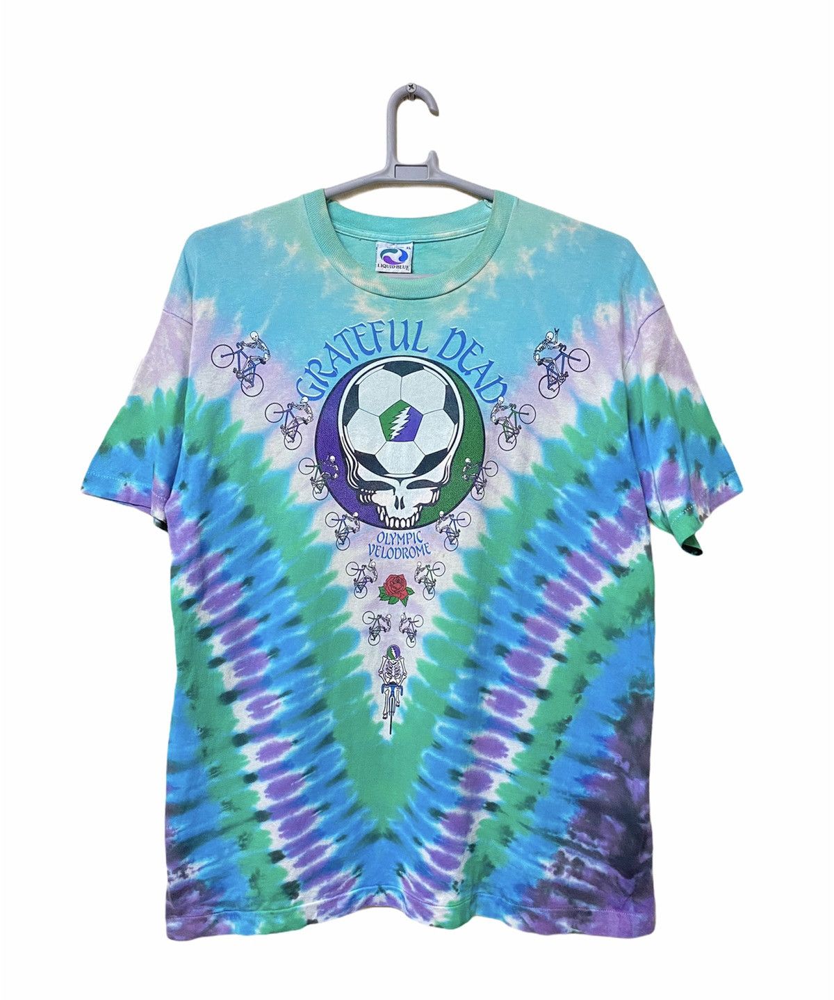Band Tees 1990 Vintage Tie Dye Grateful Dead Tee Size US XL / EU 56 / 4 - 2 Thumbnail