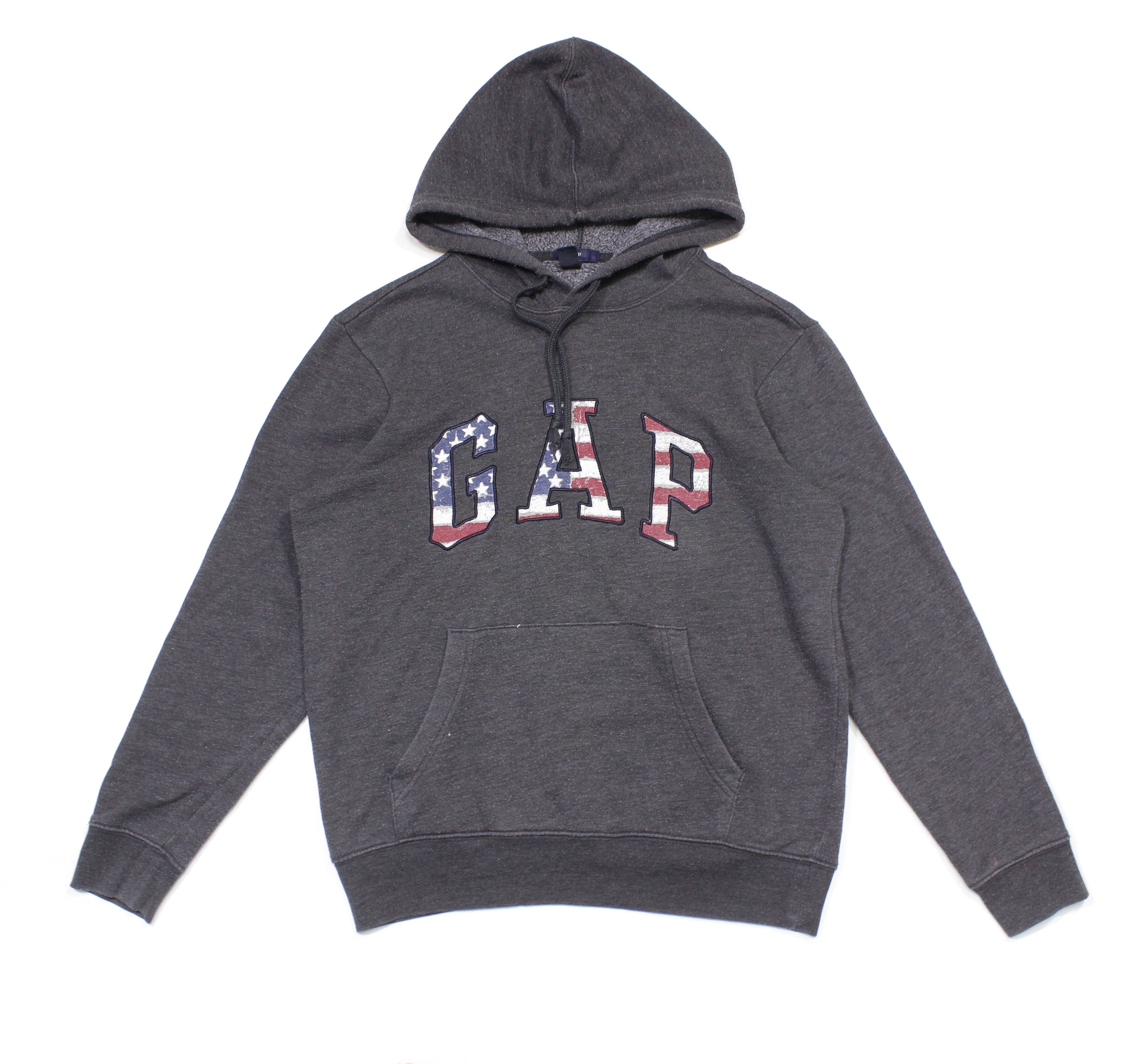 Gap USA Flag Logo Hoodie Size US XS / EU 42 / 0 - 1 Thumbnail