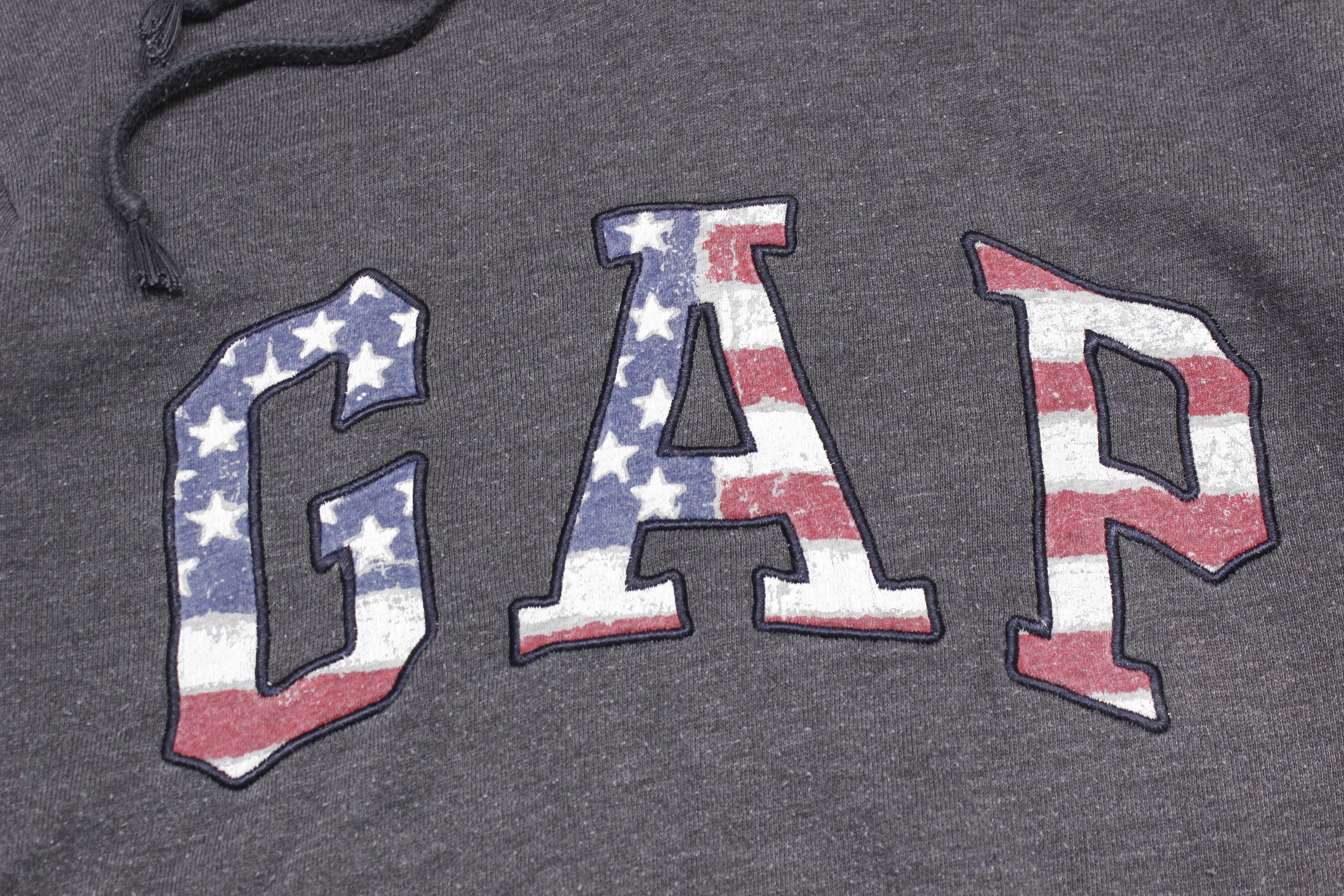 Gap USA Flag Logo Hoodie Size US XS / EU 42 / 0 - 4 Thumbnail