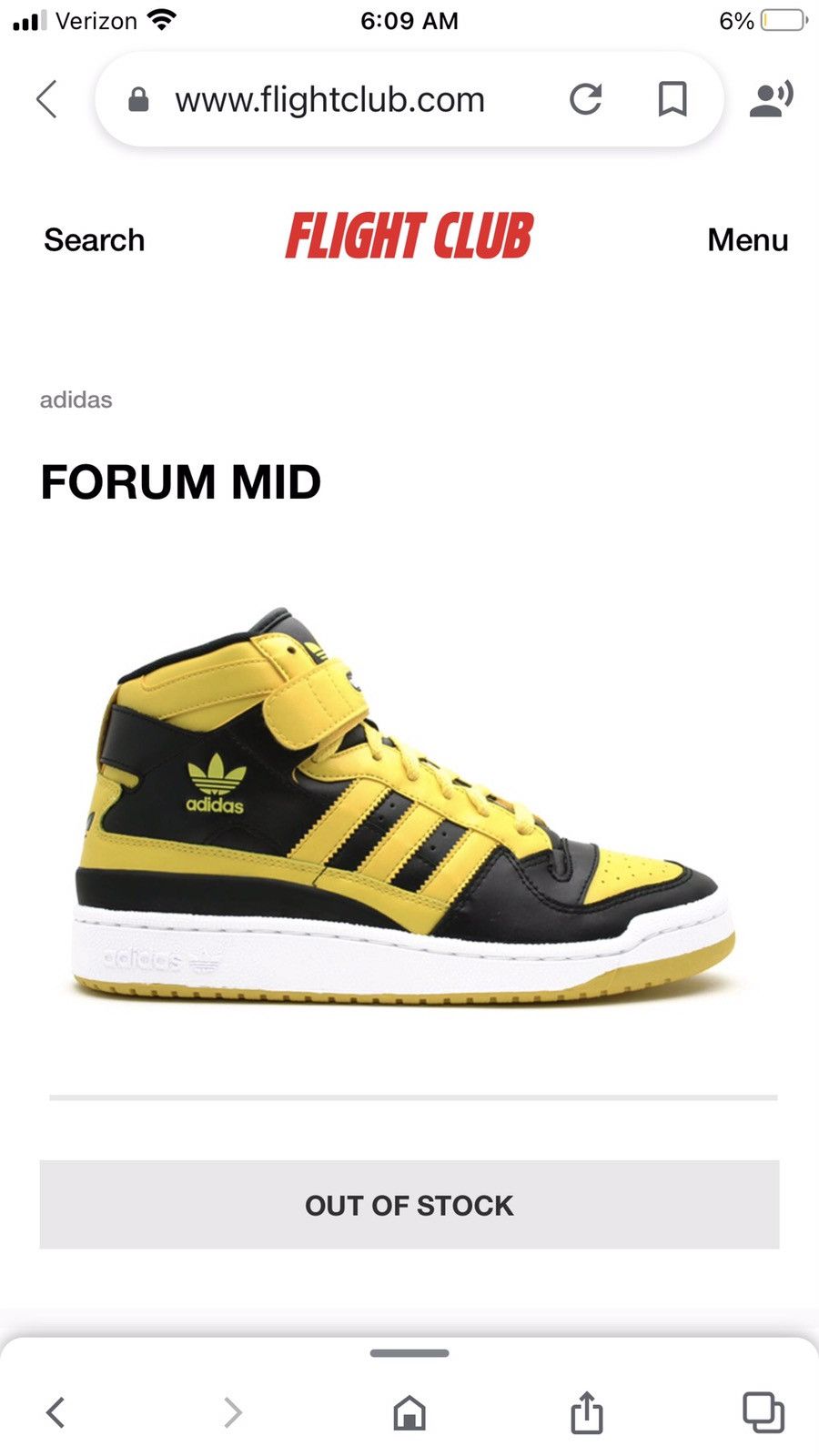 Adidas Forum Mid Blacksun | Runwht Size US 9.5 / EU 42-43 - 11 Thumbnail