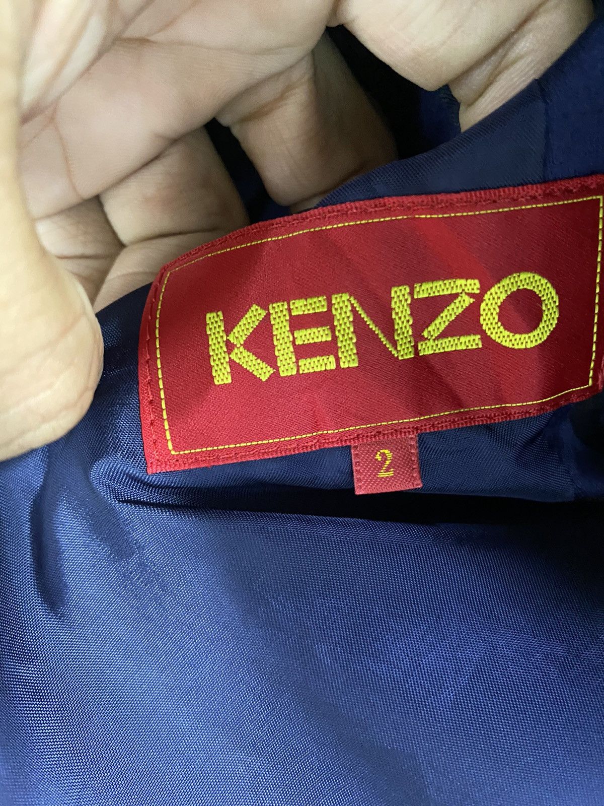 Kenzo Kenzo Cropped Top Jacket Nice Design Size US M / EU 48-50 / 2 - 2 Thumbnail