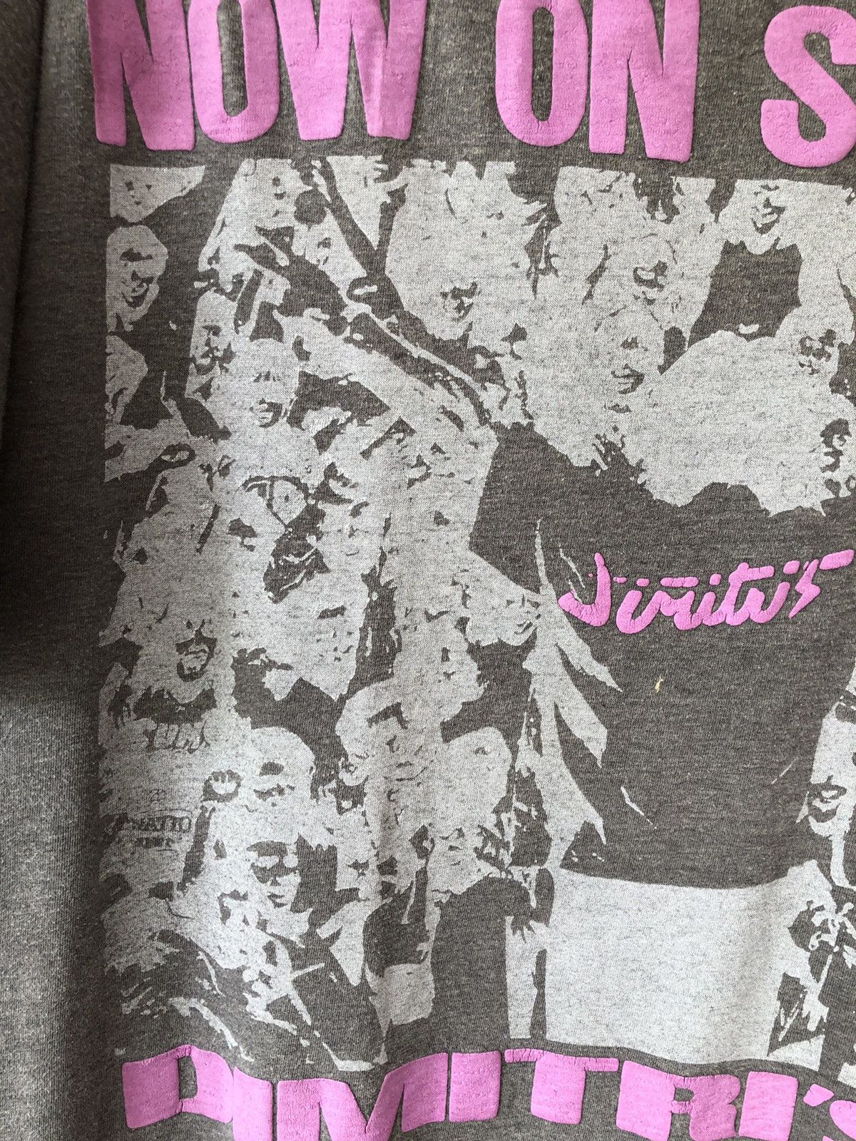 Band Tees × Vintage Vintage 80s DIMITRI’S Now On Stage Rare Tee Size US L / EU 52-54 / 3 - 4 Thumbnail