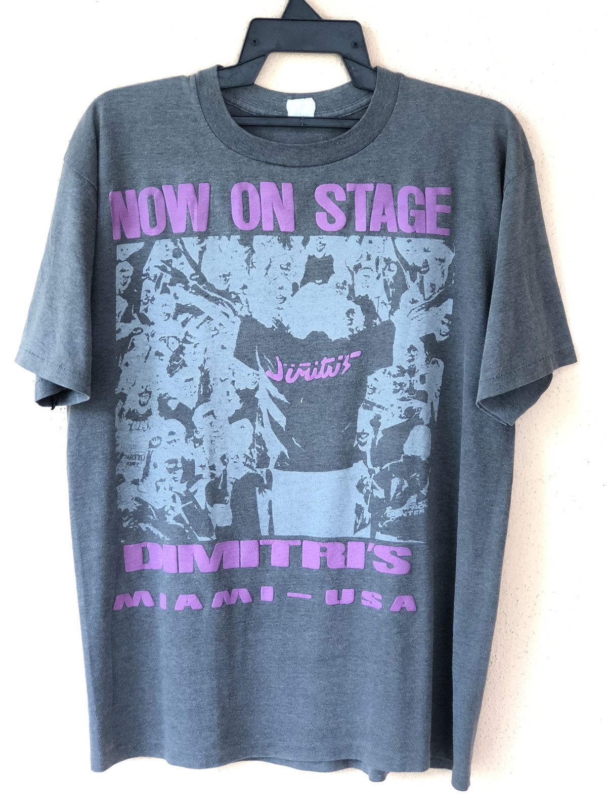 Band Tees × Vintage Vintage 80s DIMITRI’S Now On Stage Rare Tee Size US L / EU 52-54 / 3 - 1 Thumbnail