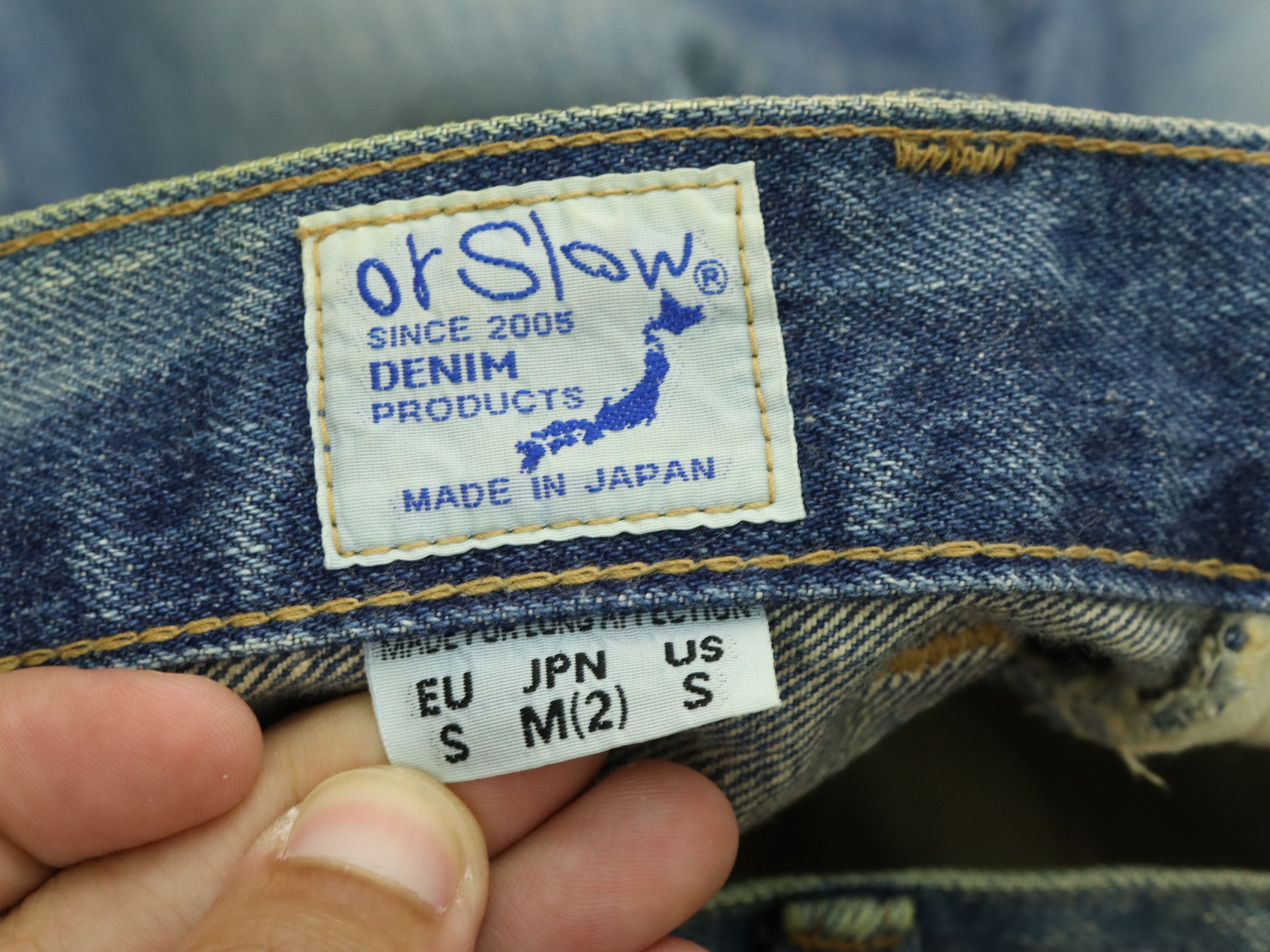 Orslow ORSLOW Flare Denim Jean Pant Size US 30 / EU 46 - 21 Thumbnail