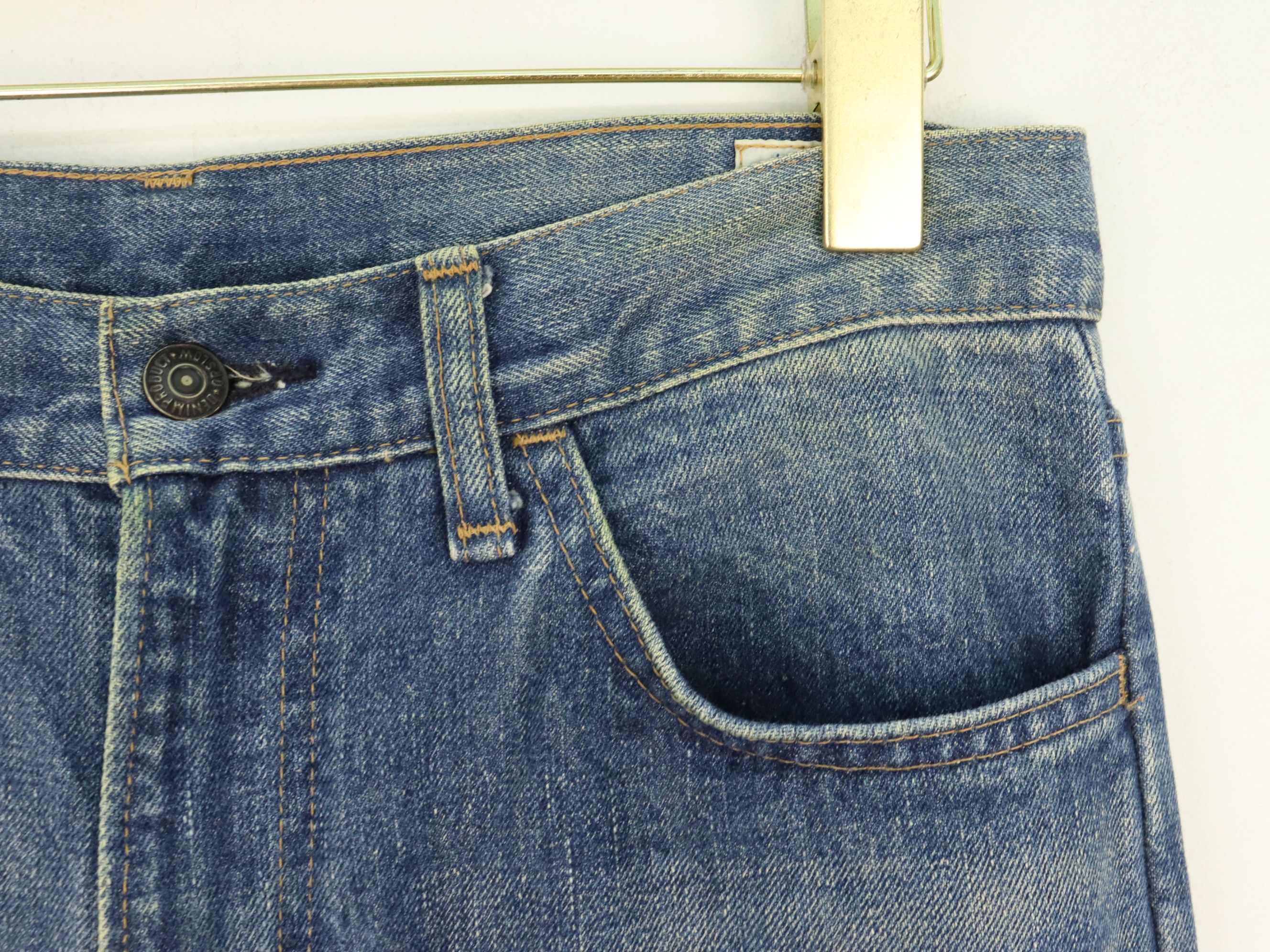 Orslow ORSLOW Flare Denim Jean Pant Size US 30 / EU 46 - 9 Thumbnail
