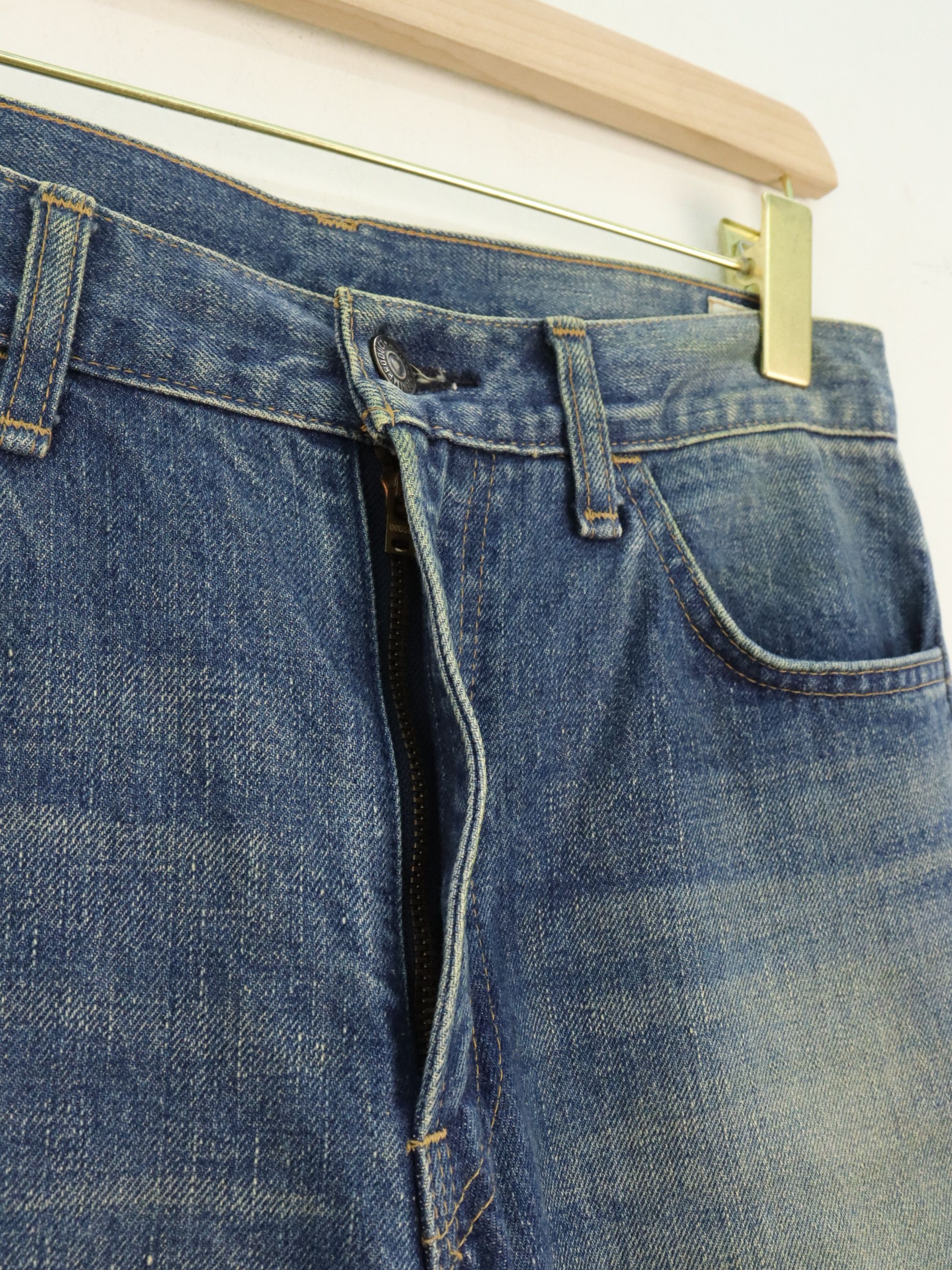Orslow ORSLOW Flare Denim Jean Pant Size US 30 / EU 46 - 10 Thumbnail