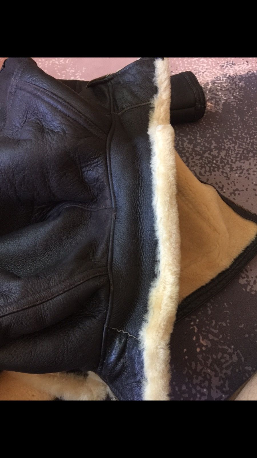 Vintage Vintage 80s U.S navy sherpa flight jacket Size US L / EU 52-54 / 3 - 12 Thumbnail