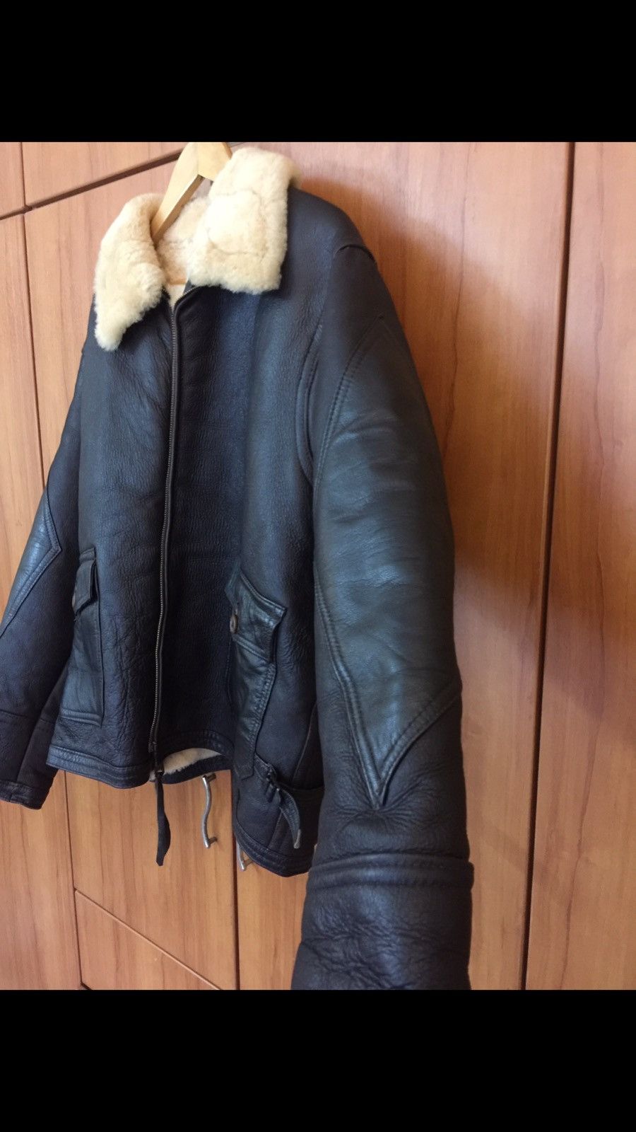 Vintage Vintage 80s U.S navy sherpa flight jacket Size US L / EU 52-54 / 3 - 8 Thumbnail
