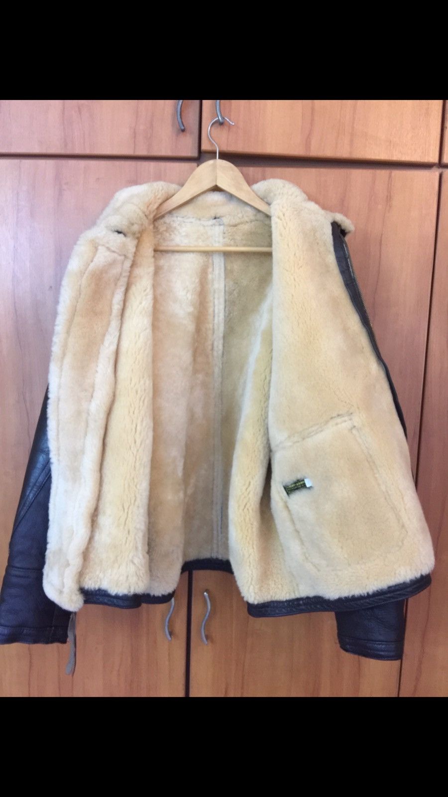 Vintage Vintage 80s U.S navy sherpa flight jacket Size US L / EU 52-54 / 3 - 7 Thumbnail