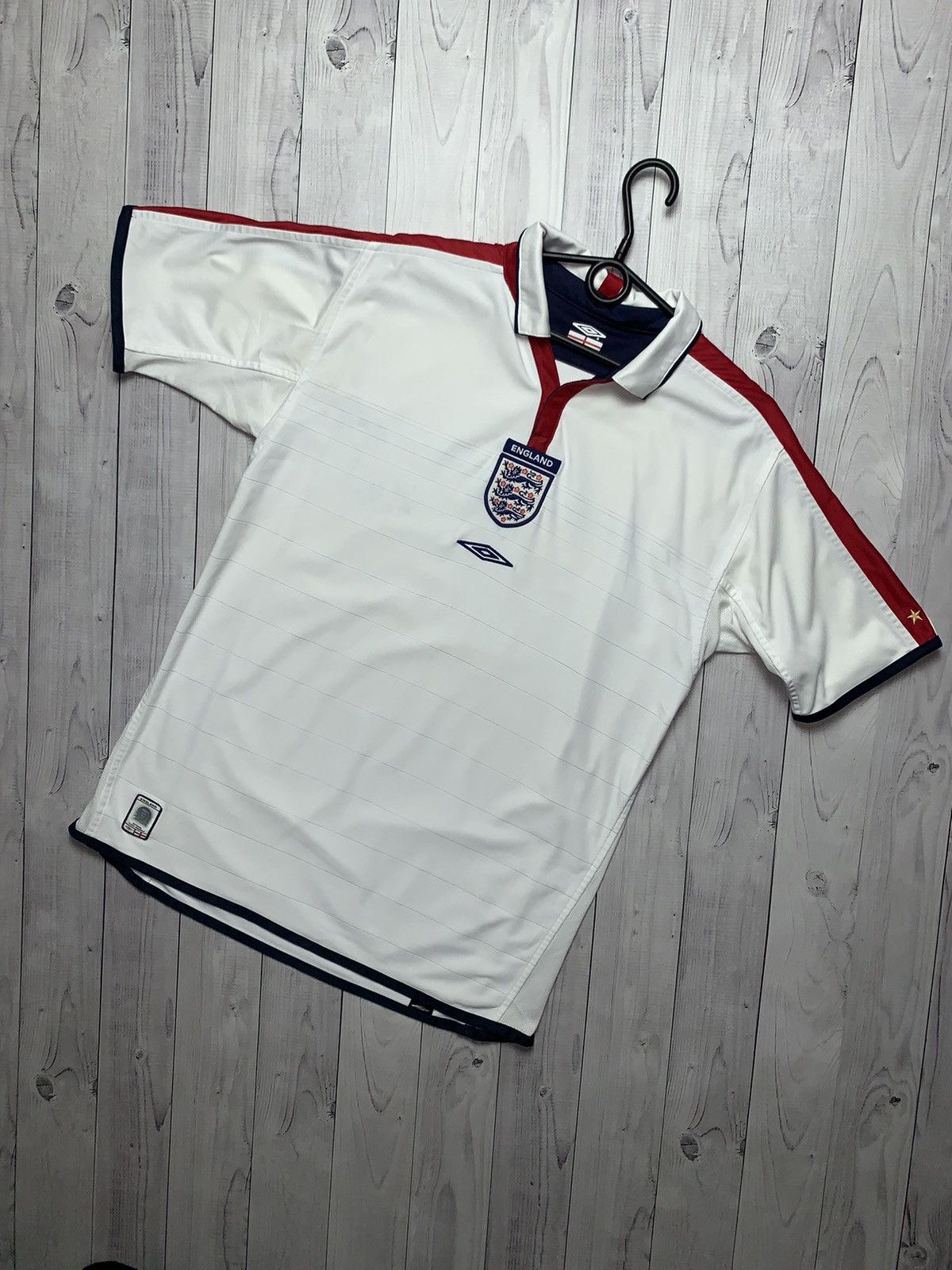 Vintage Vintage reversible soccer jersey England 2003 - 2005 Size US M / EU 48-50 / 2 - 2 Thumbnail