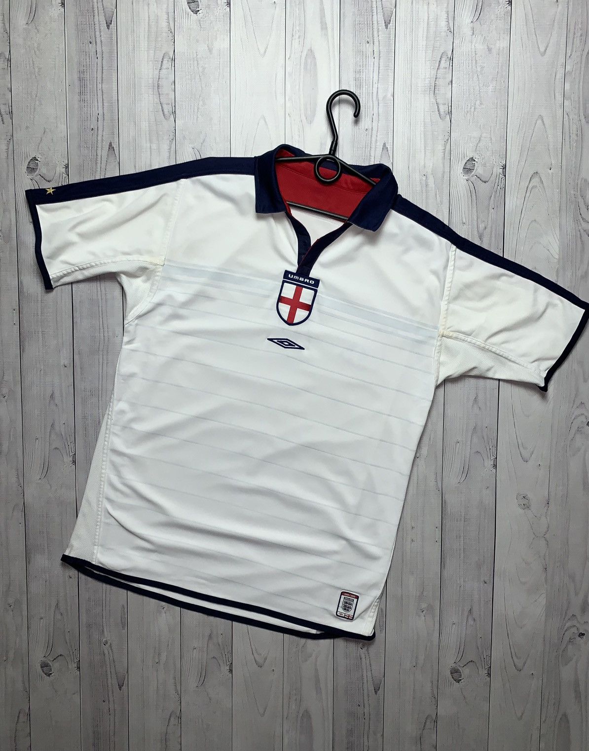 Vintage Vintage reversible soccer jersey England 2003 - 2005 Size US M / EU 48-50 / 2 - 1 Thumbnail