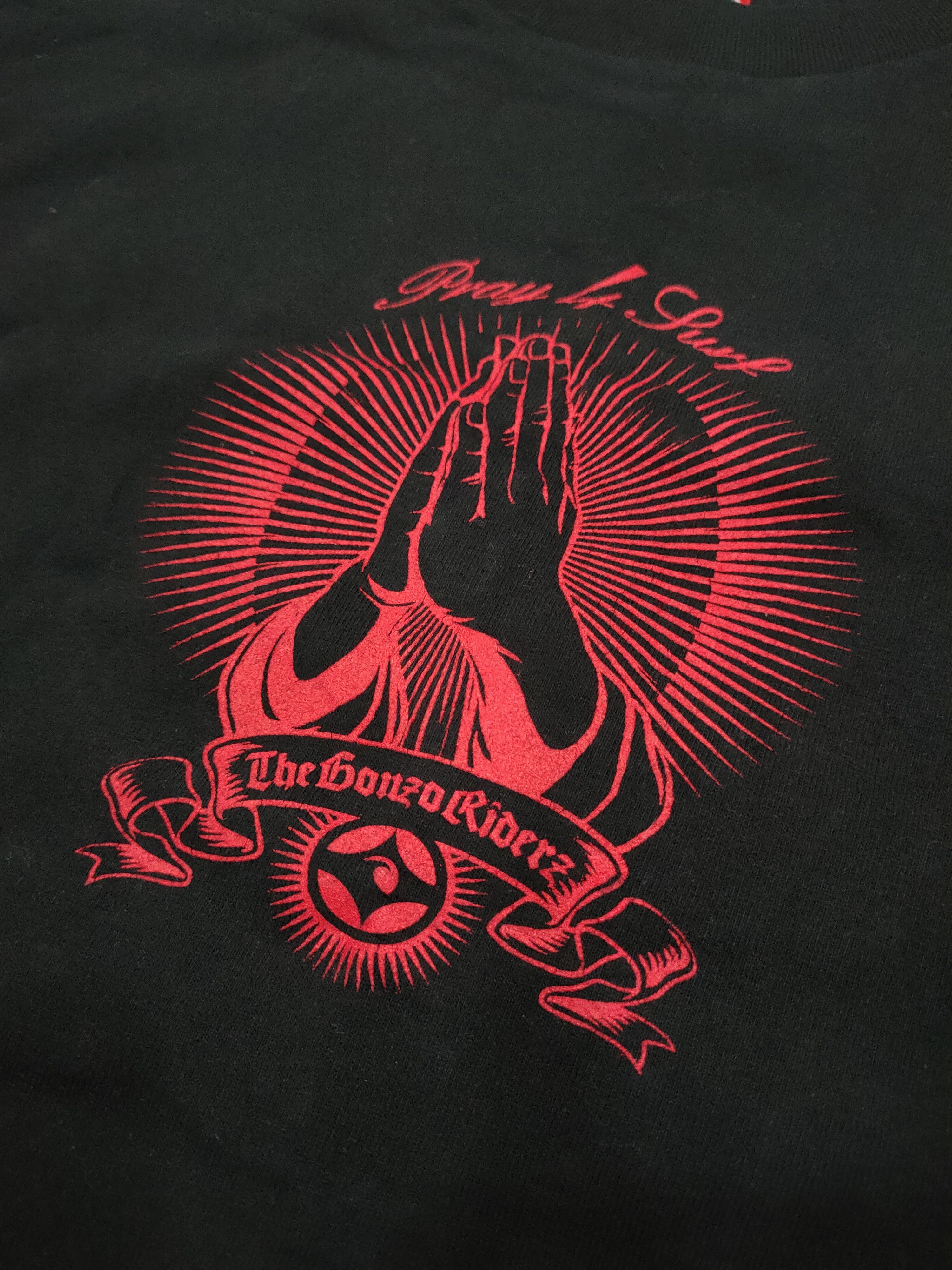 Japanese Brand THE GONZO SURF RIDERS PRAY FOR SURF JAPAN Size US M / EU 48-50 / 2 - 3 Thumbnail
