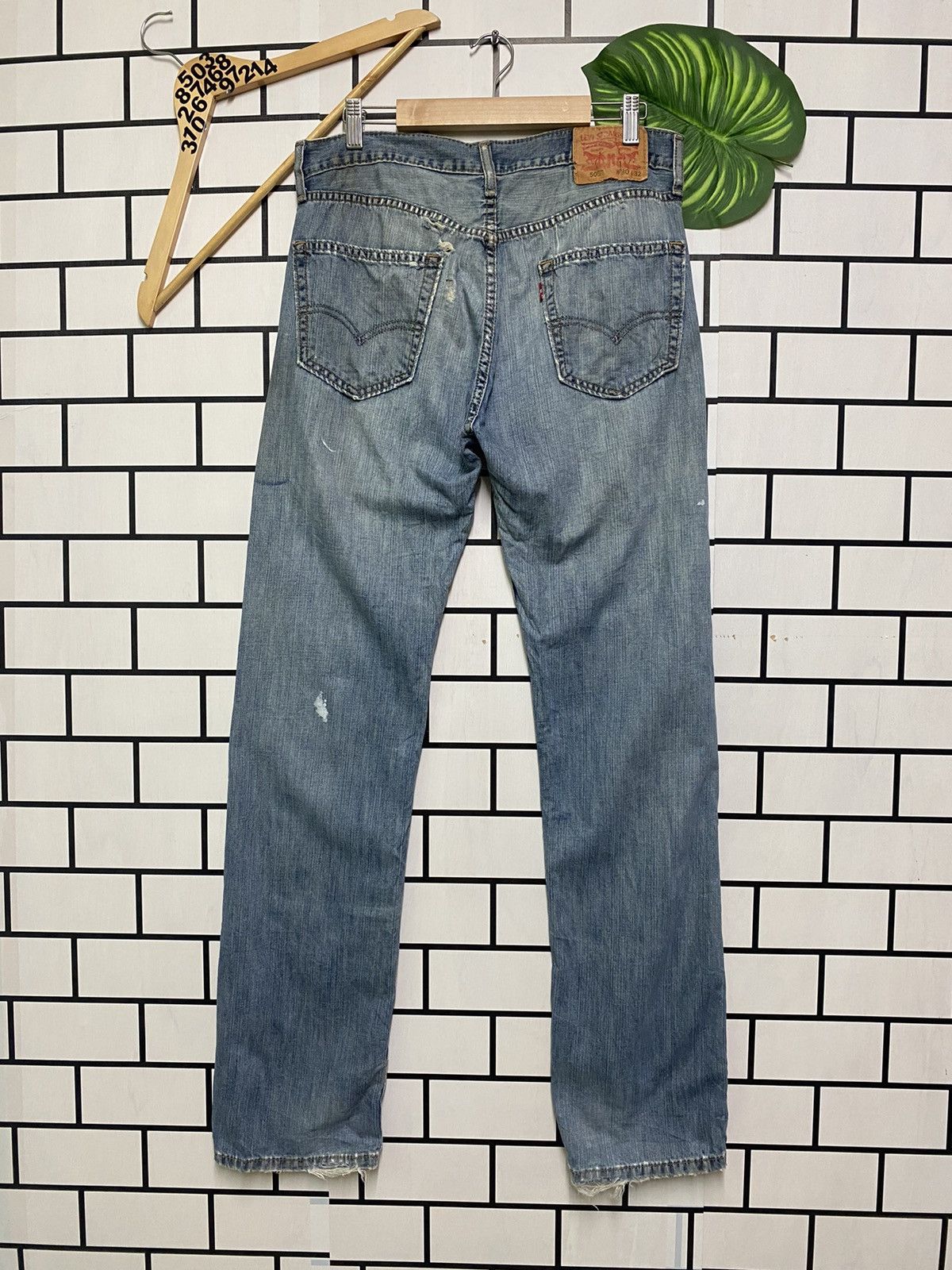Levi's Vintage Levis 505 Distressed Denim - L33 Size US 32 / EU 48 - 11 Thumbnail