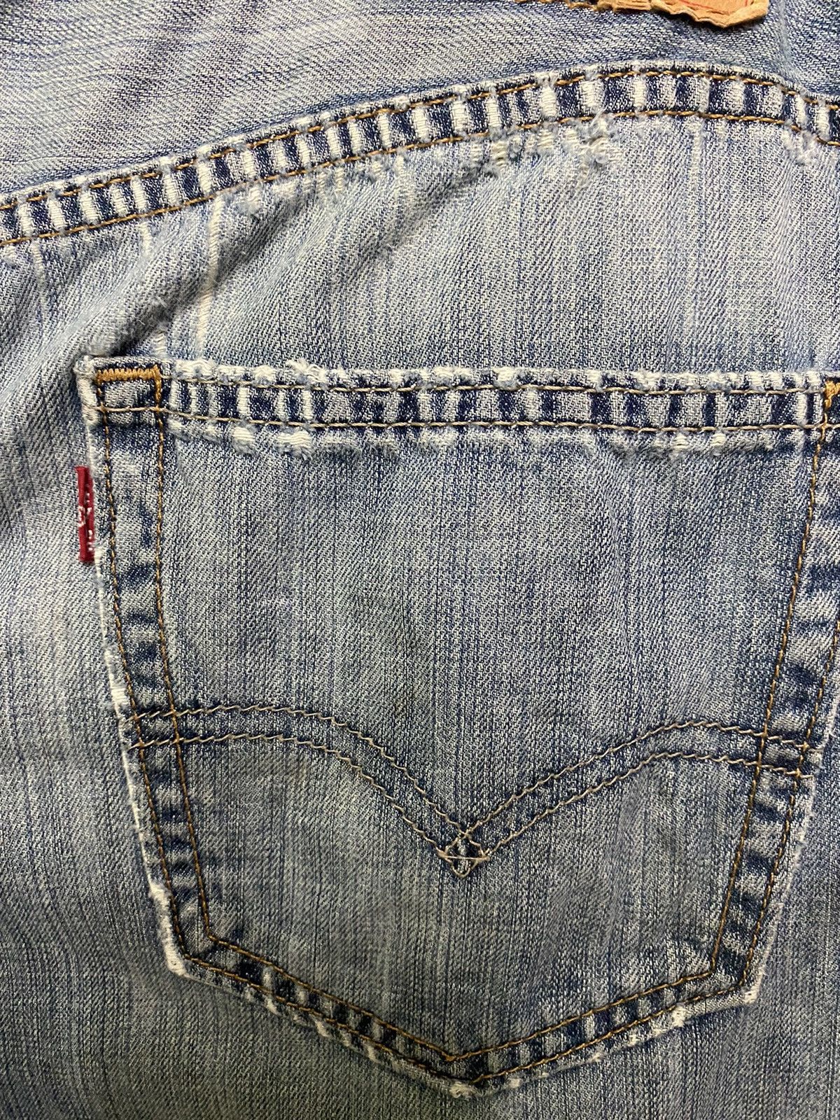 Levi's Vintage Levis 505 Distressed Denim - L33 Size US 32 / EU 48 - 15 Thumbnail
