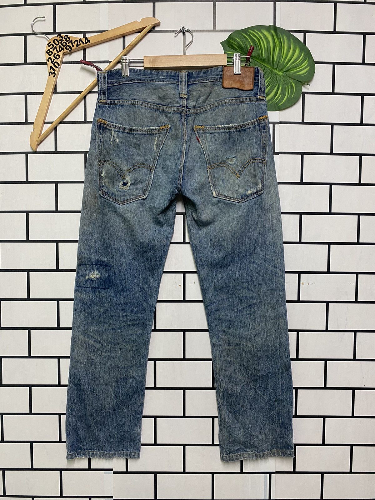Levi's × Vintage Vintage LEVIS SAN FRANCISCO CAL Distressed Jean -L34 Size US 31 - 2 Thumbnail